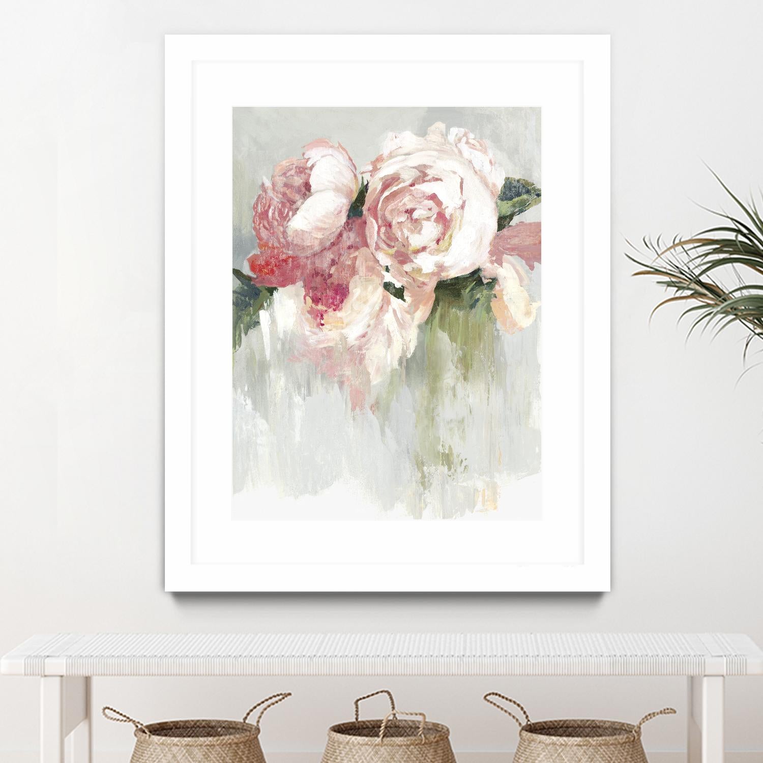 Peonies by Asia Jensen on GIANT ART - pink floral