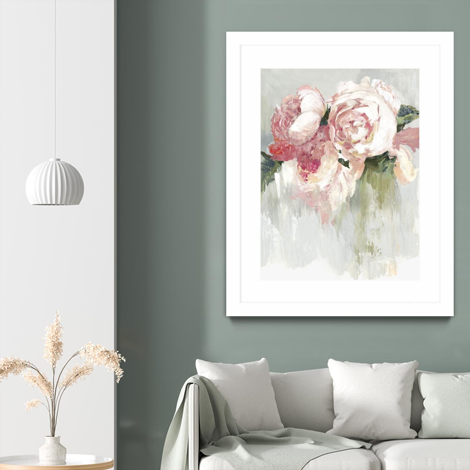 Peonies by Asia Jensen on GIANT ART - pink floral