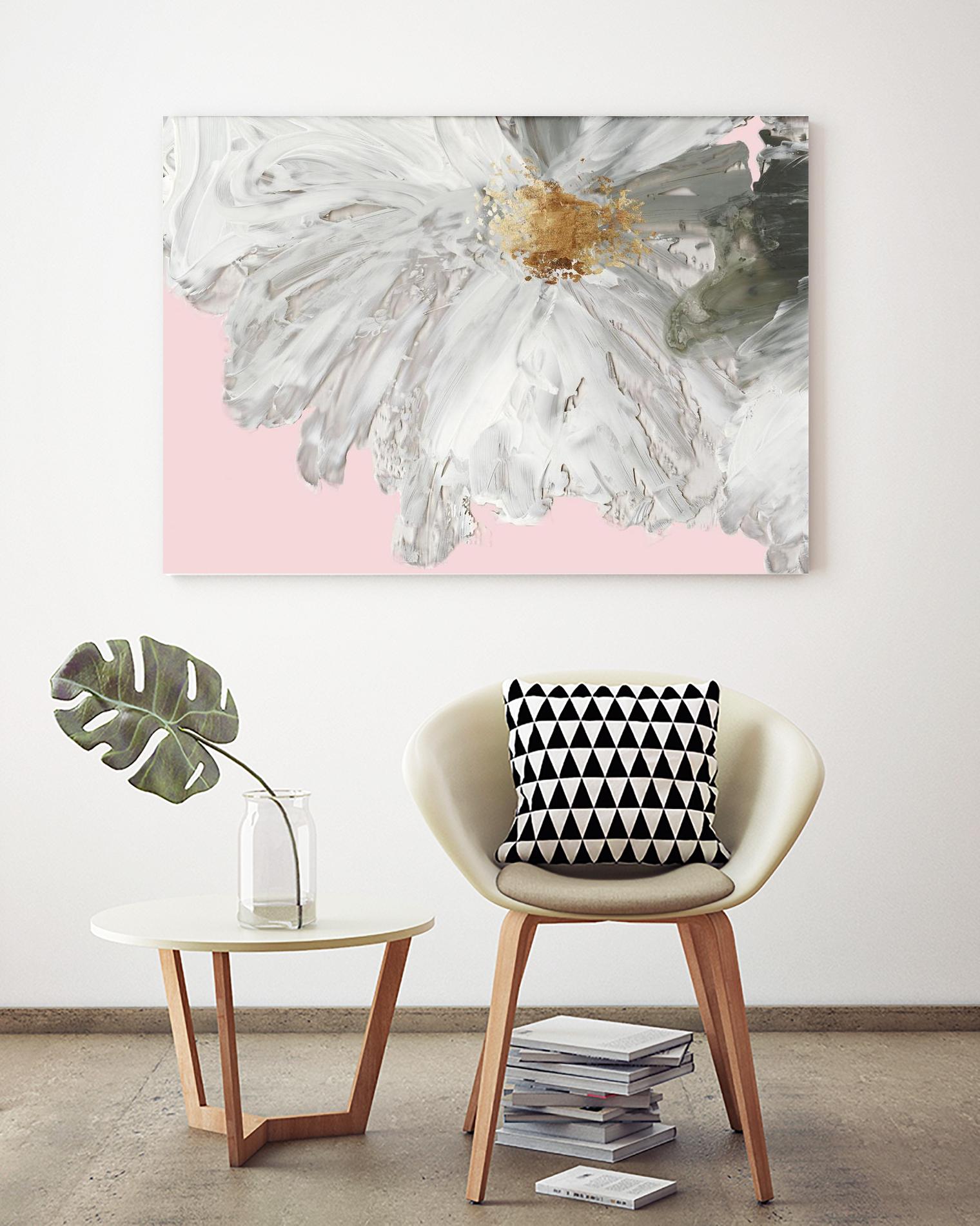 White Peony by Asia Jensen on GIANT ART - white floral