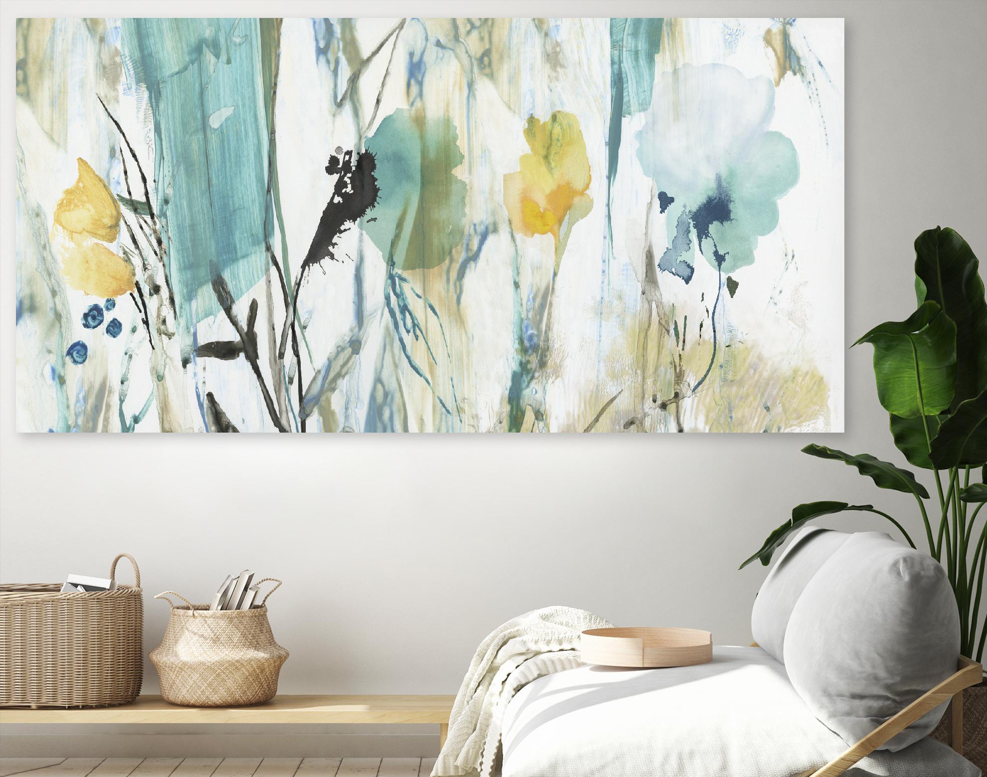 Fading Behind by Asia Jensen on GIANT ART - blue botany