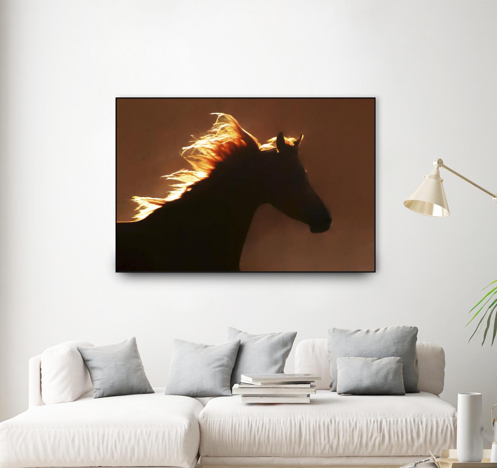 Golden Angel by Kari Brooks on GIANT ART - orange animals