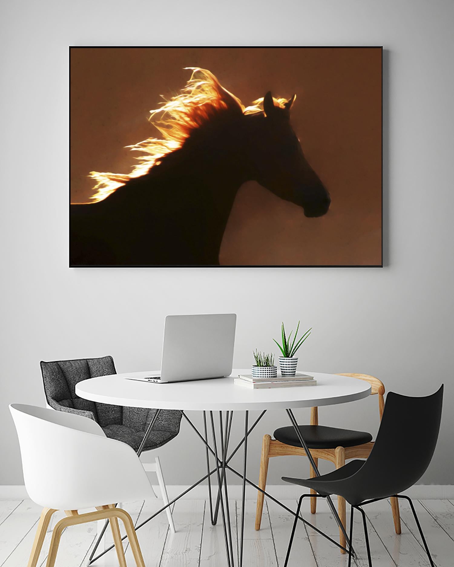 Golden Angel by Kari Brooks on GIANT ART - orange animals