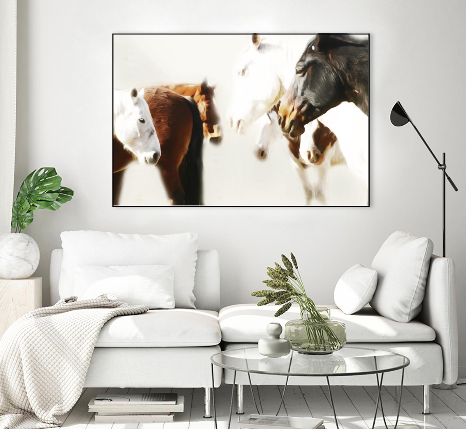 The Herd by Kari Brooks on GIANT ART - brown animals