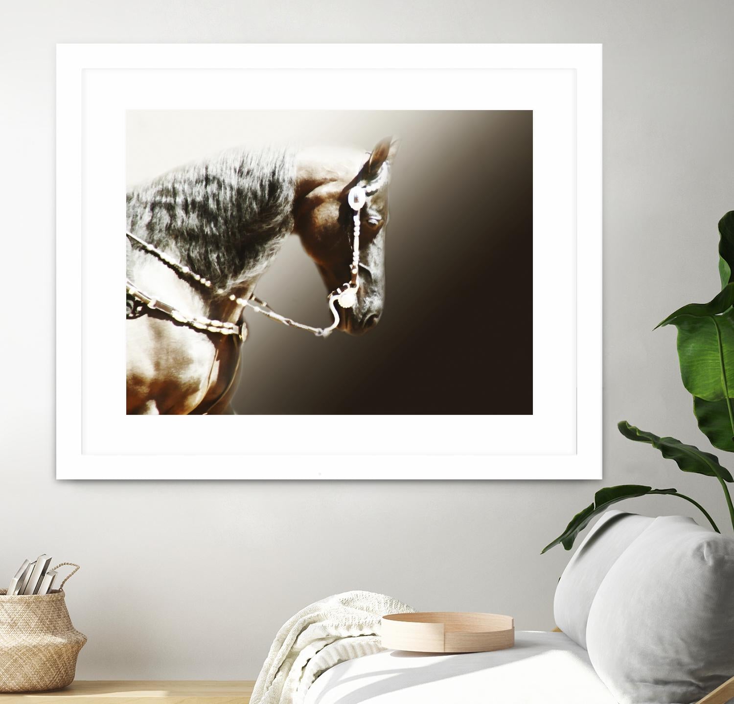 Black and Silver by Kari Brooks on GIANT ART - brown animals