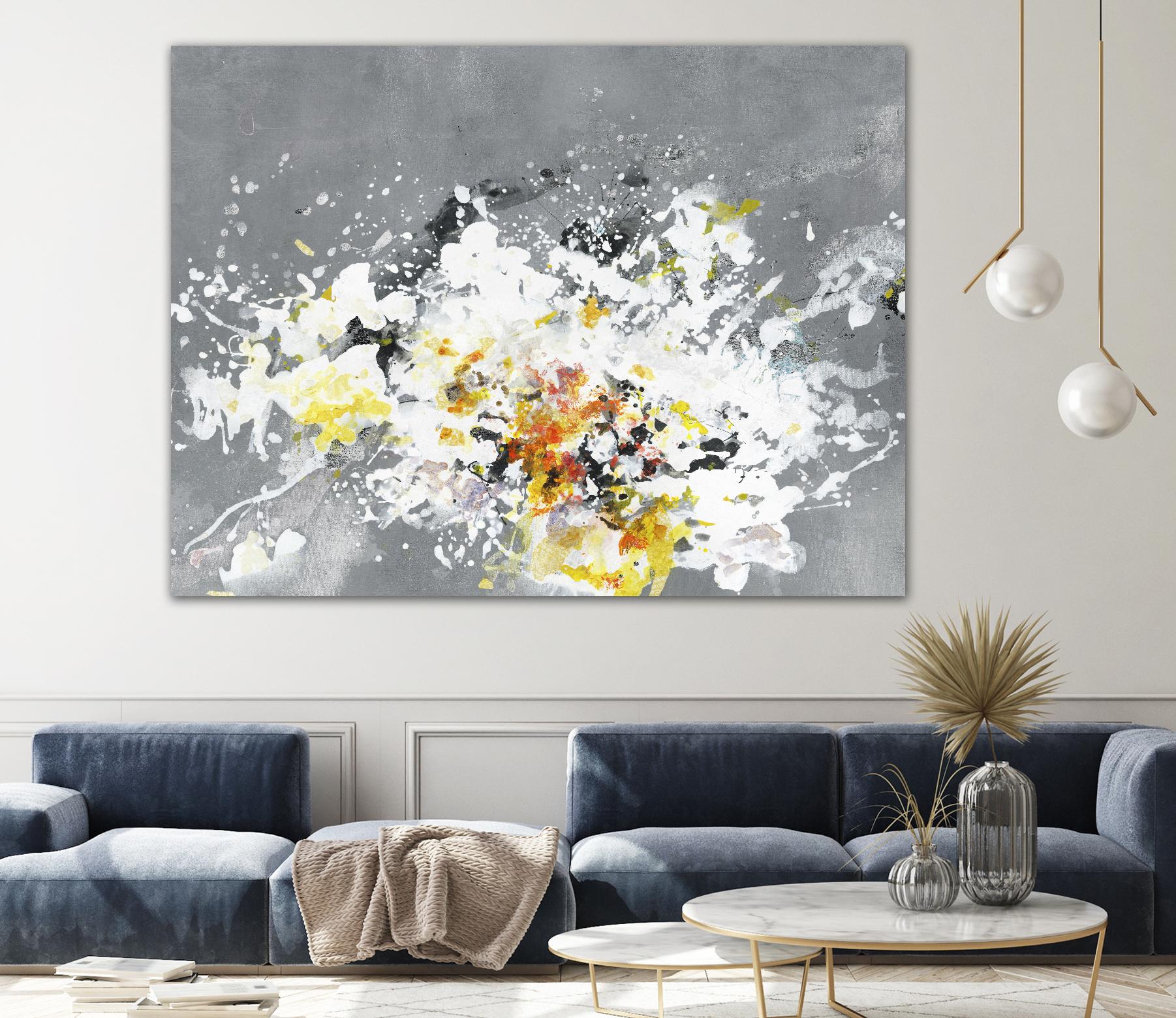 Composition II by Kathryn Neale on GIANT ART - yellow abstract