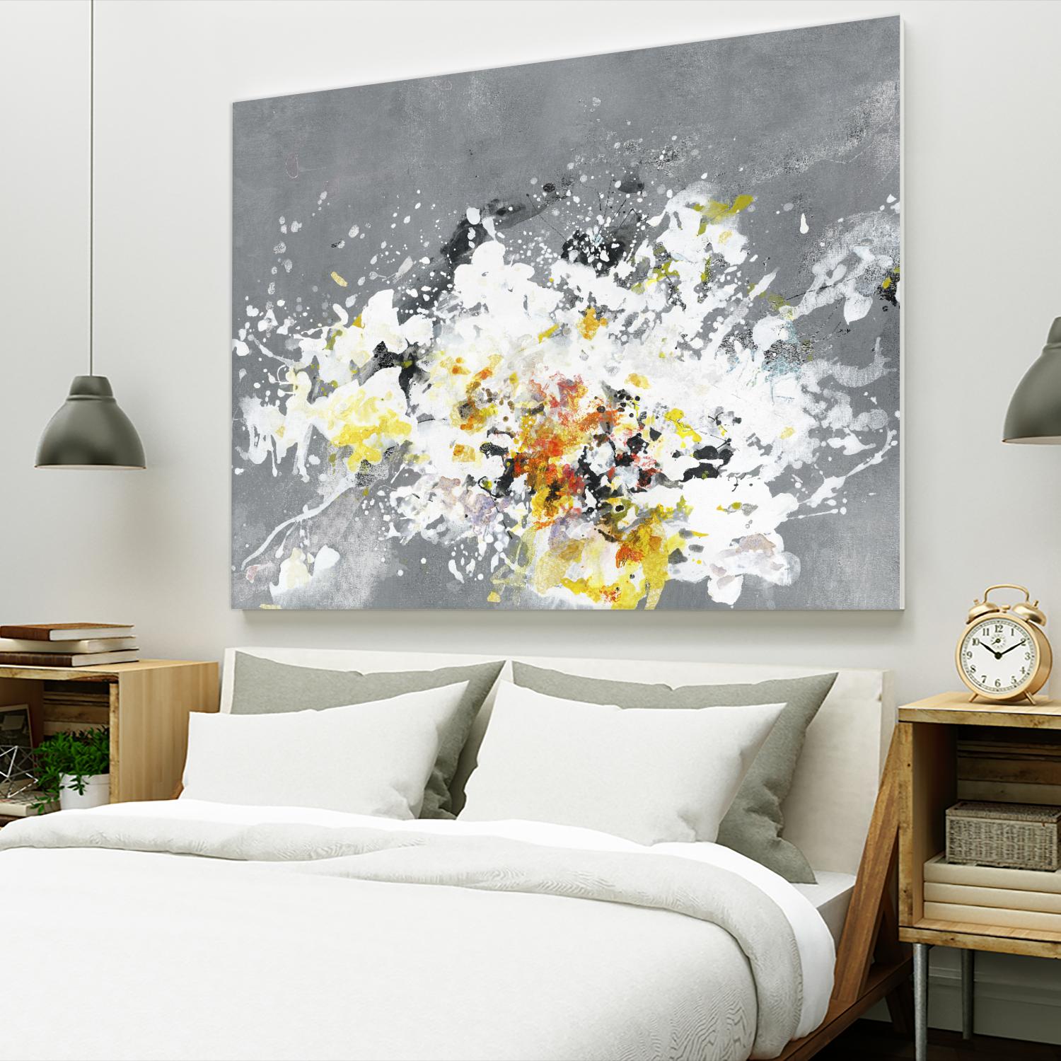 Composition II by Kathryn Neale on GIANT ART - yellow abstract