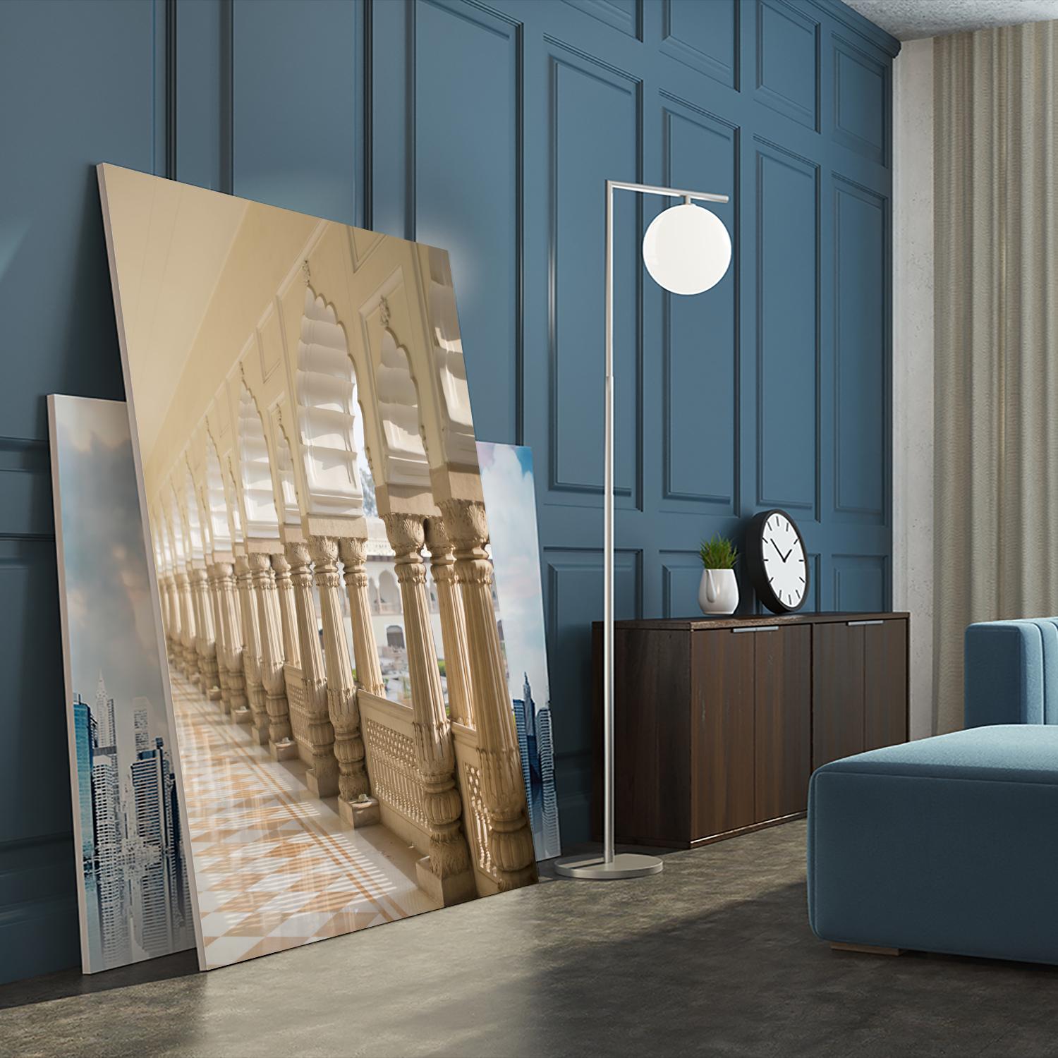 Trough the Chakras I by Karyn Millet on GIANT ART - white antique