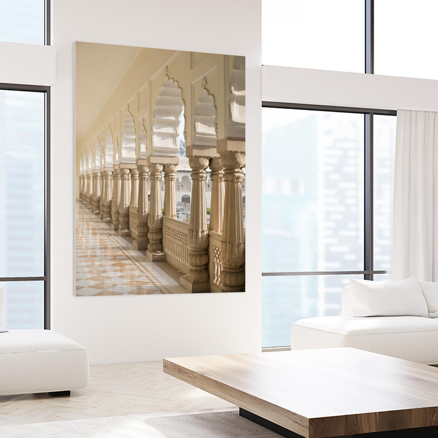 Trough the Chakras I by Karyn Millet on GIANT ART - white antique