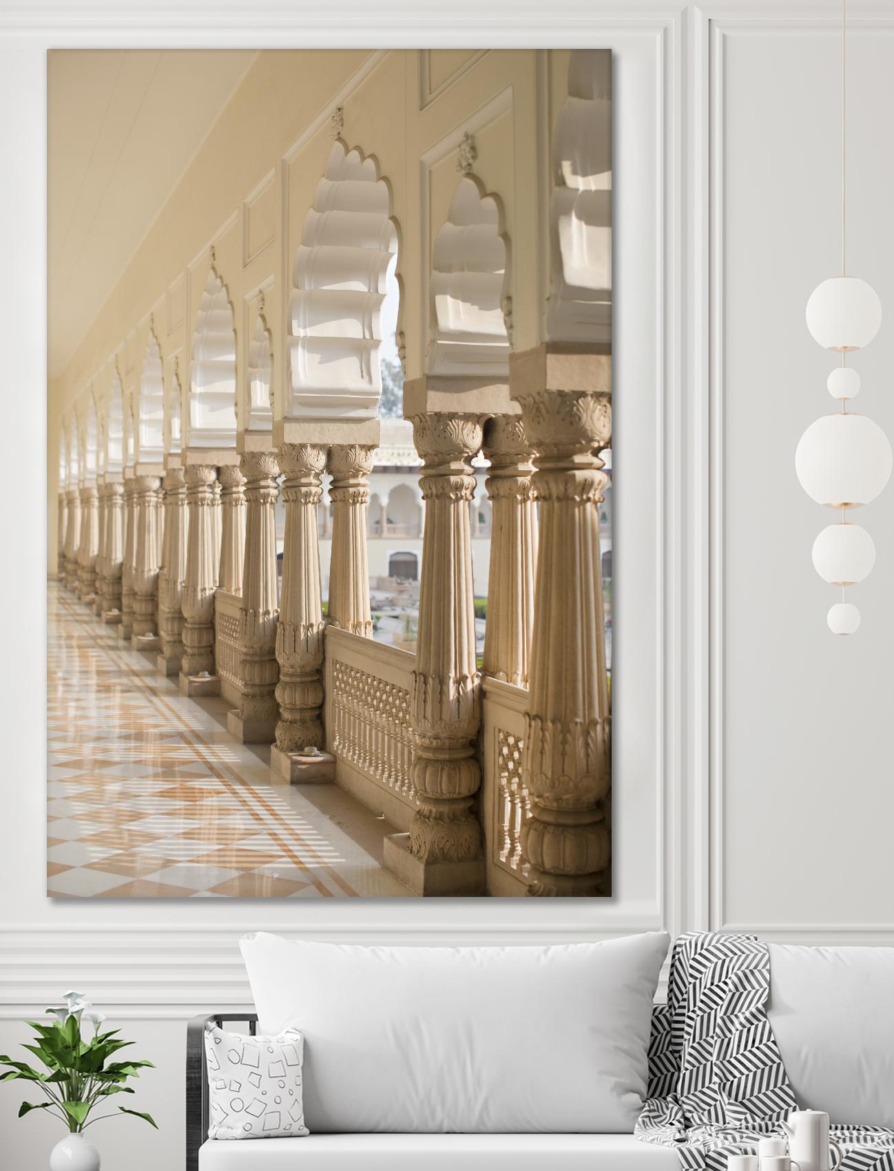 Trough the Chakras I by Karyn Millet on GIANT ART - white antique