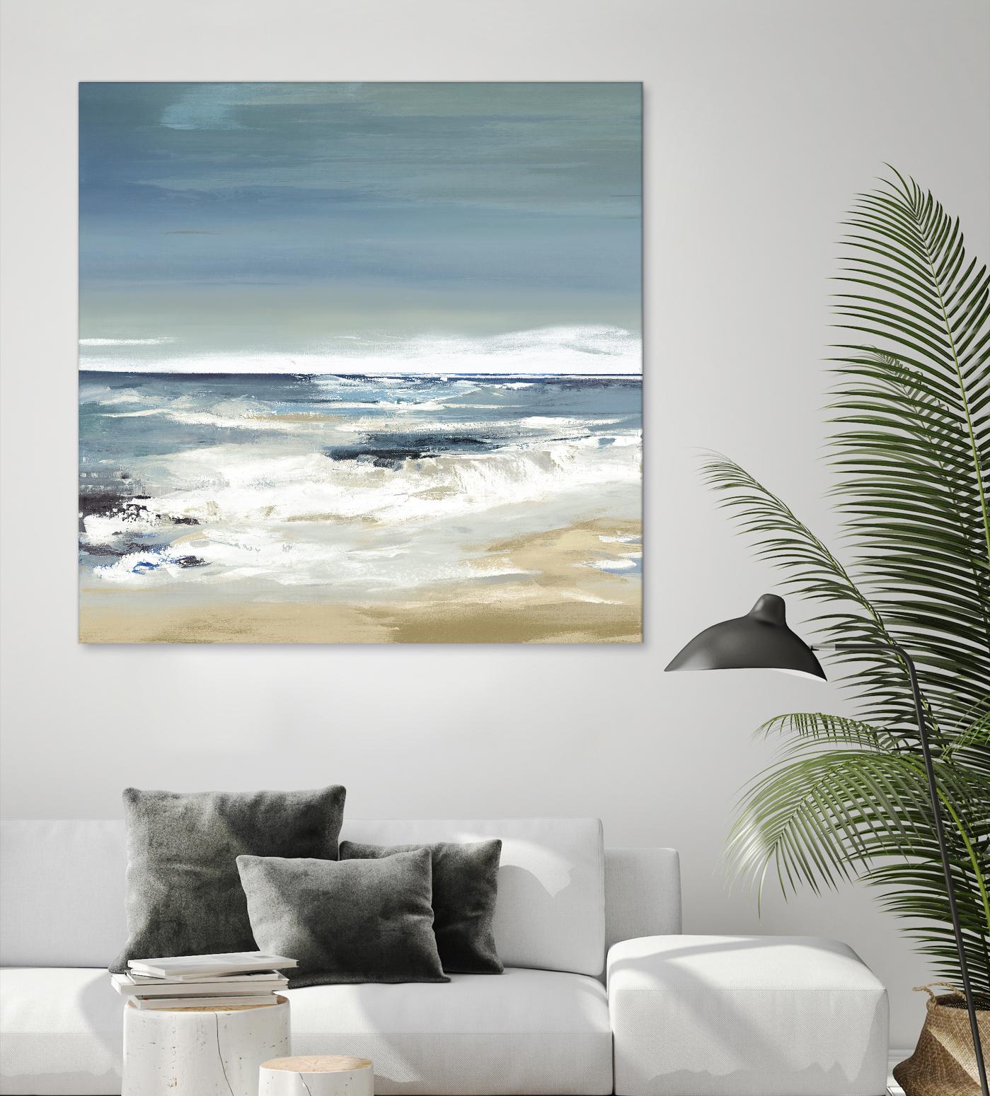 East Coast II by Valeria Mravyan on GIANT ART - beige abstract beach house art