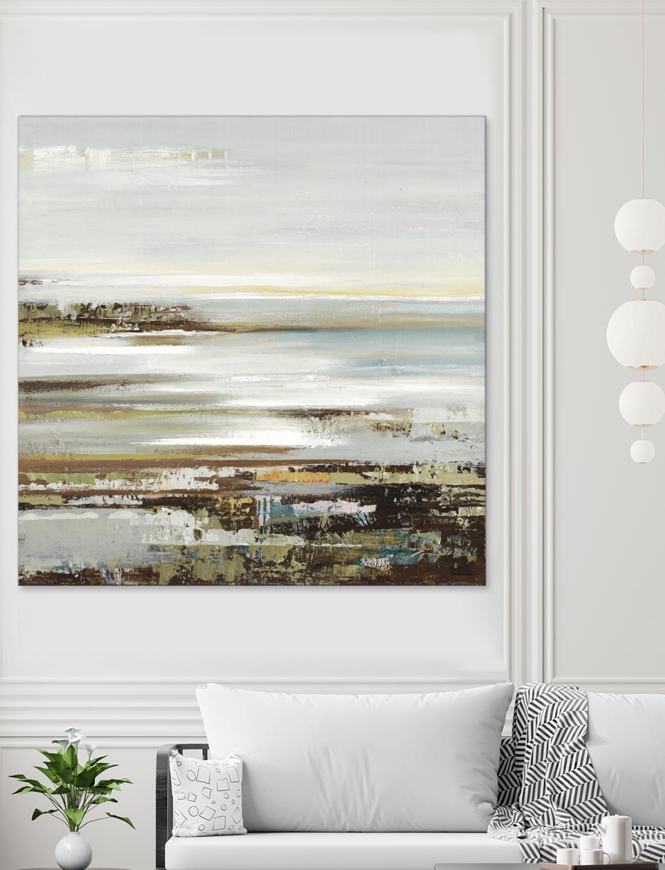 Abyss I by Valeria Mravyan on GIANT ART - greene abstract