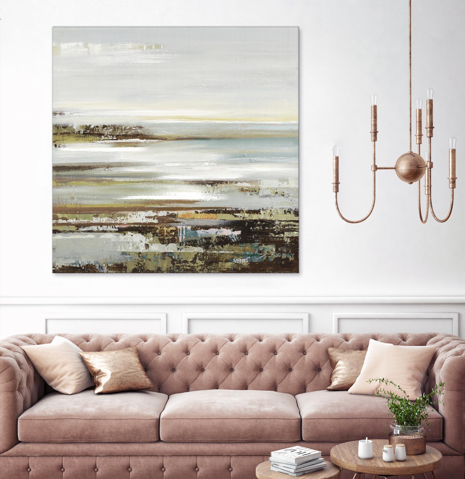 Abyss I by Valeria Mravyan on GIANT ART - greene abstract