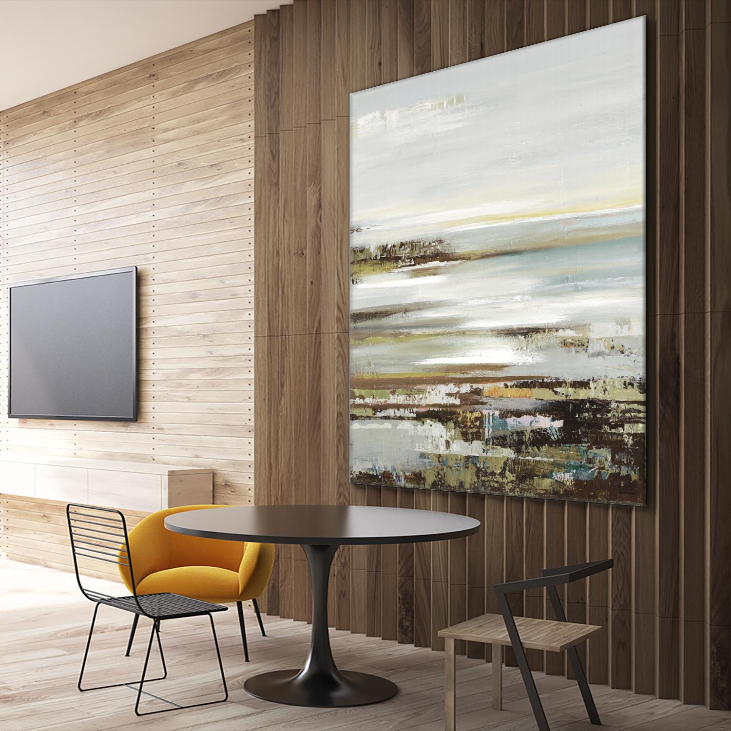 Abyss I by Valeria Mravyan on GIANT ART - greene abstract