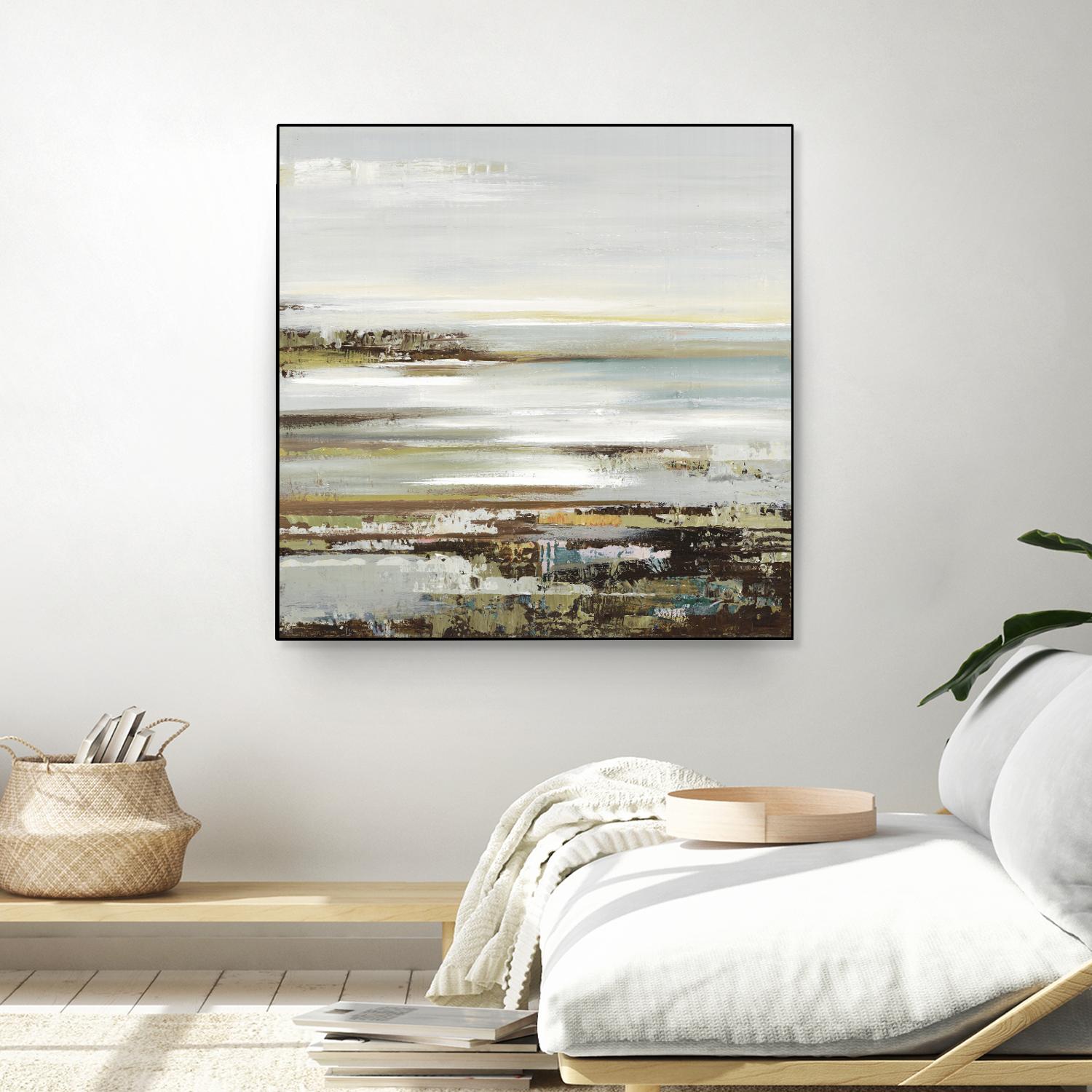 Abyss I by Valeria Mravyan on GIANT ART - greene abstract