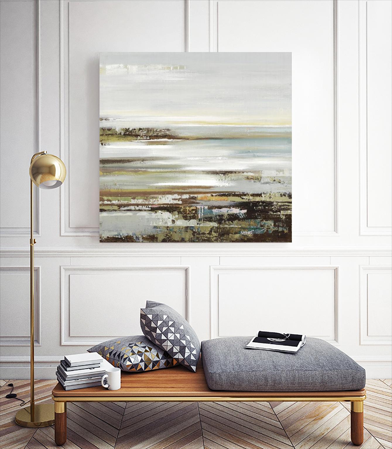 Abyss I by Valeria Mravyan on GIANT ART - greene abstract