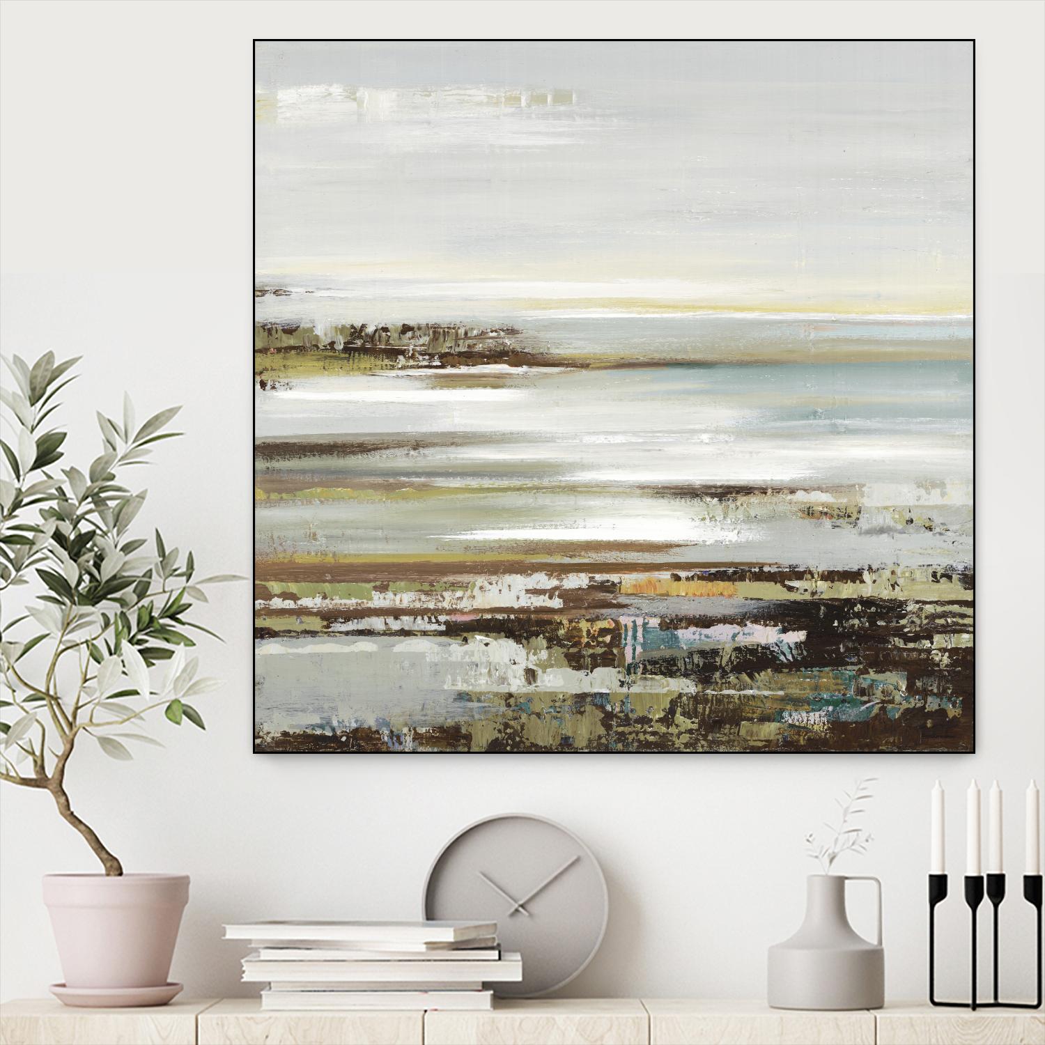 Abyss I by Valeria Mravyan on GIANT ART - greene abstract