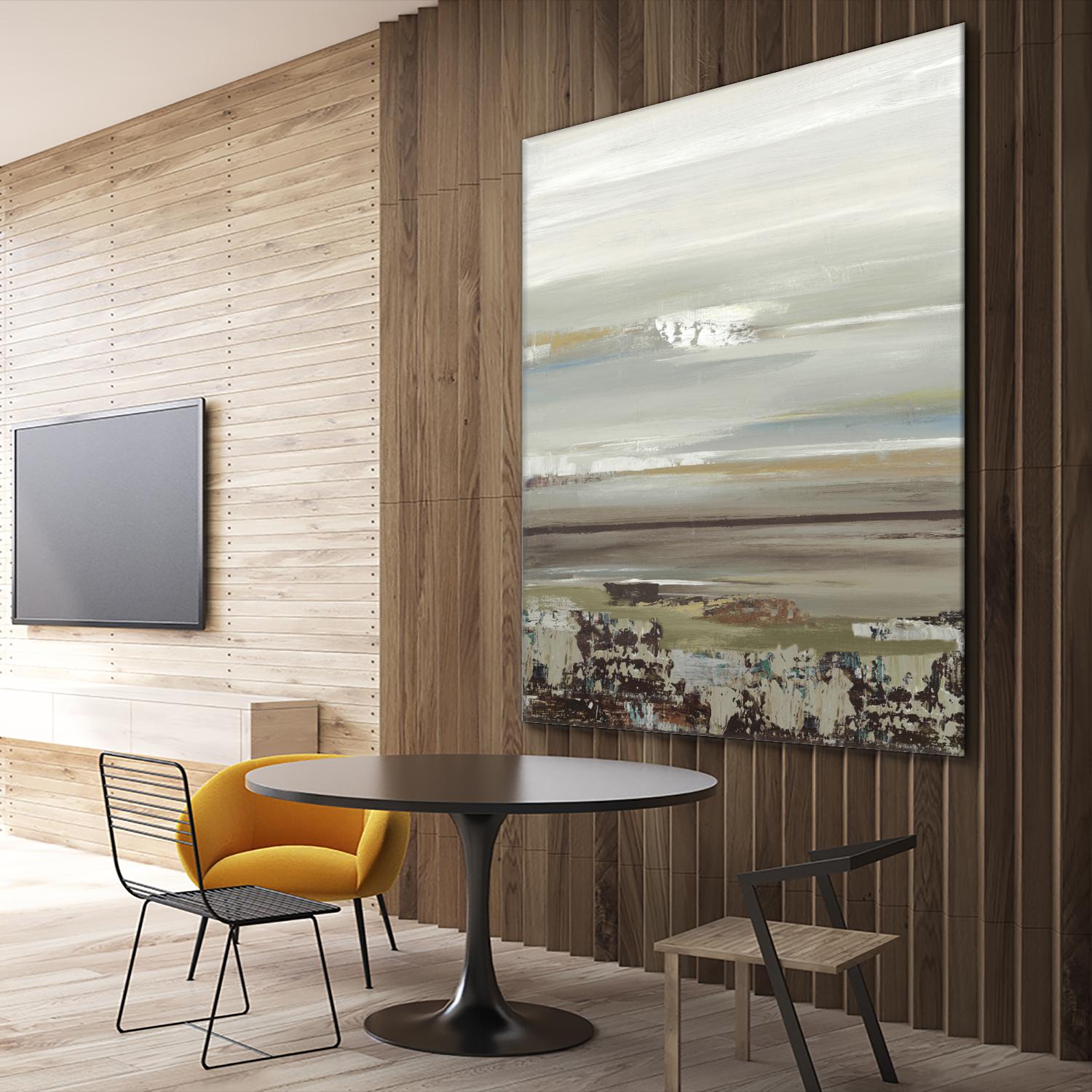 Abyss II by Valeria Mravyan on GIANT ART - blue abstract, landscape