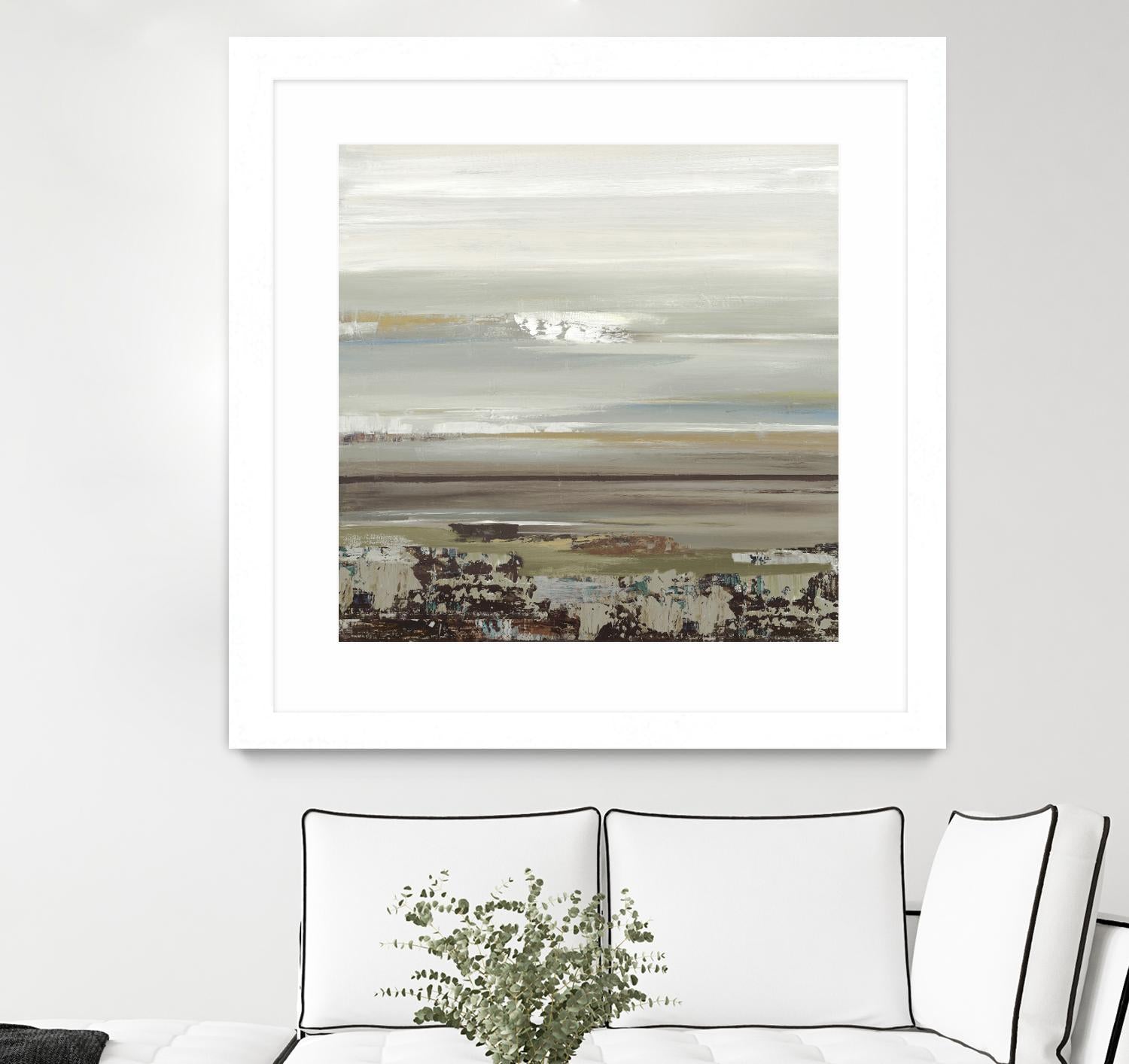 Abyss II by Valeria Mravyan on GIANT ART - blue abstract, landscape