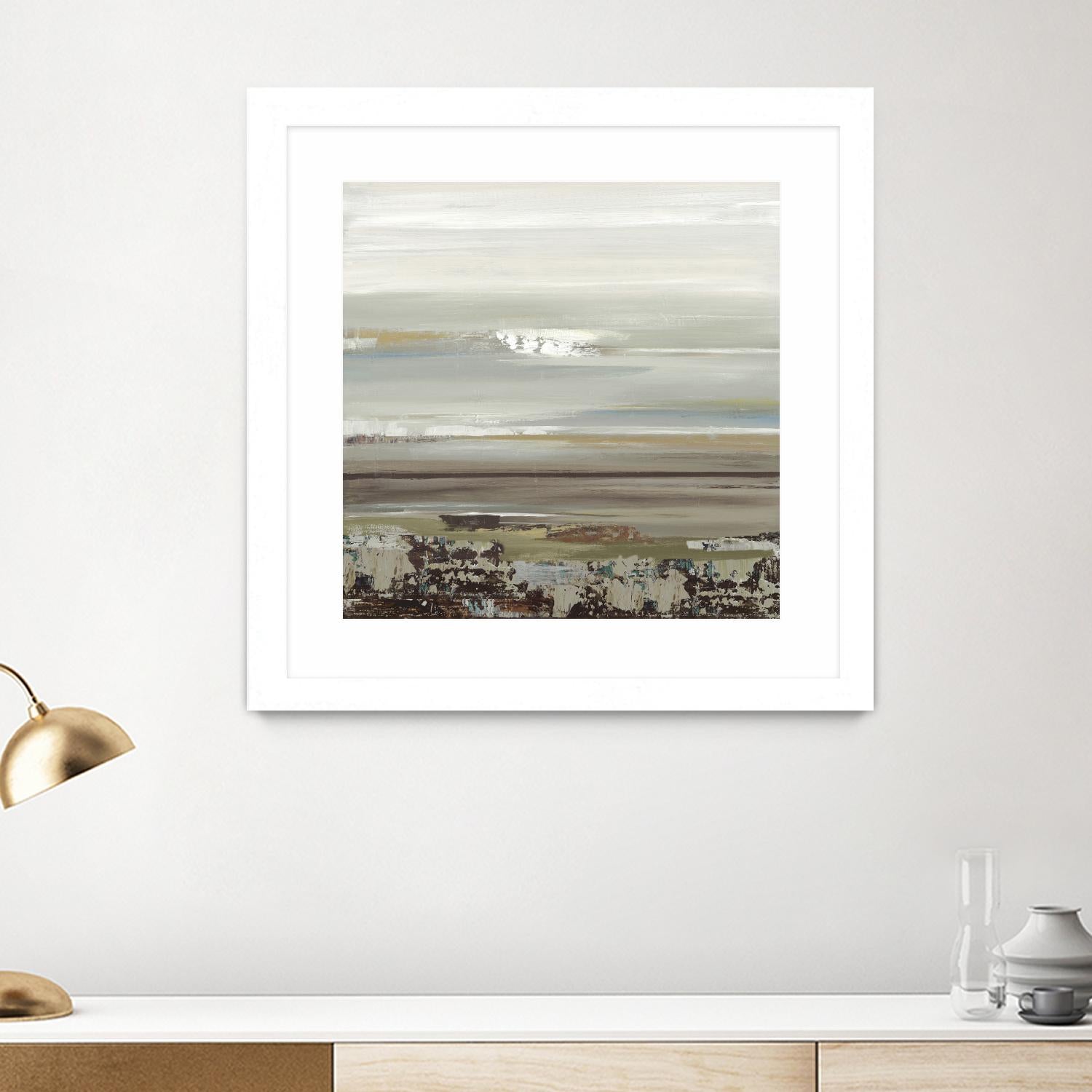 Abyss II by Valeria Mravyan on GIANT ART - blue abstract, landscape