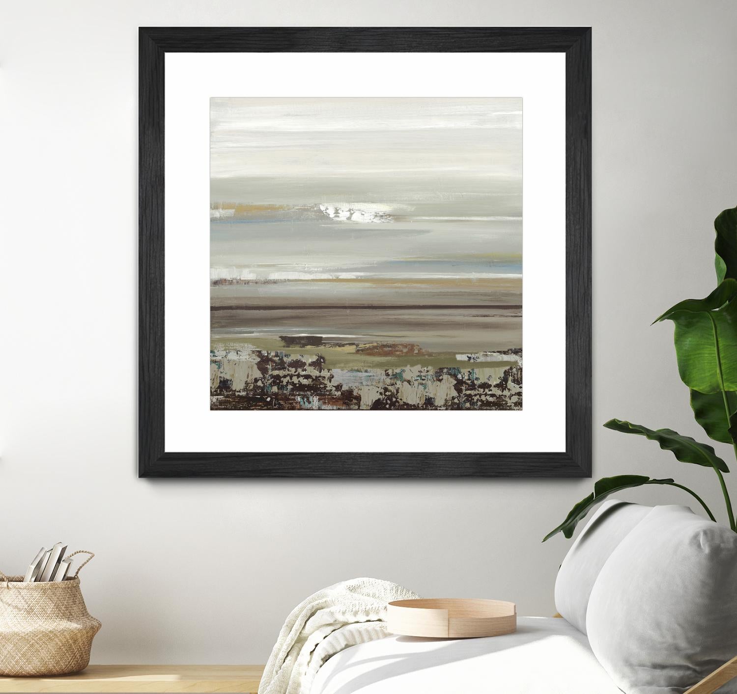 Abyss II by Valeria Mravyan on GIANT ART - blue abstract, landscape