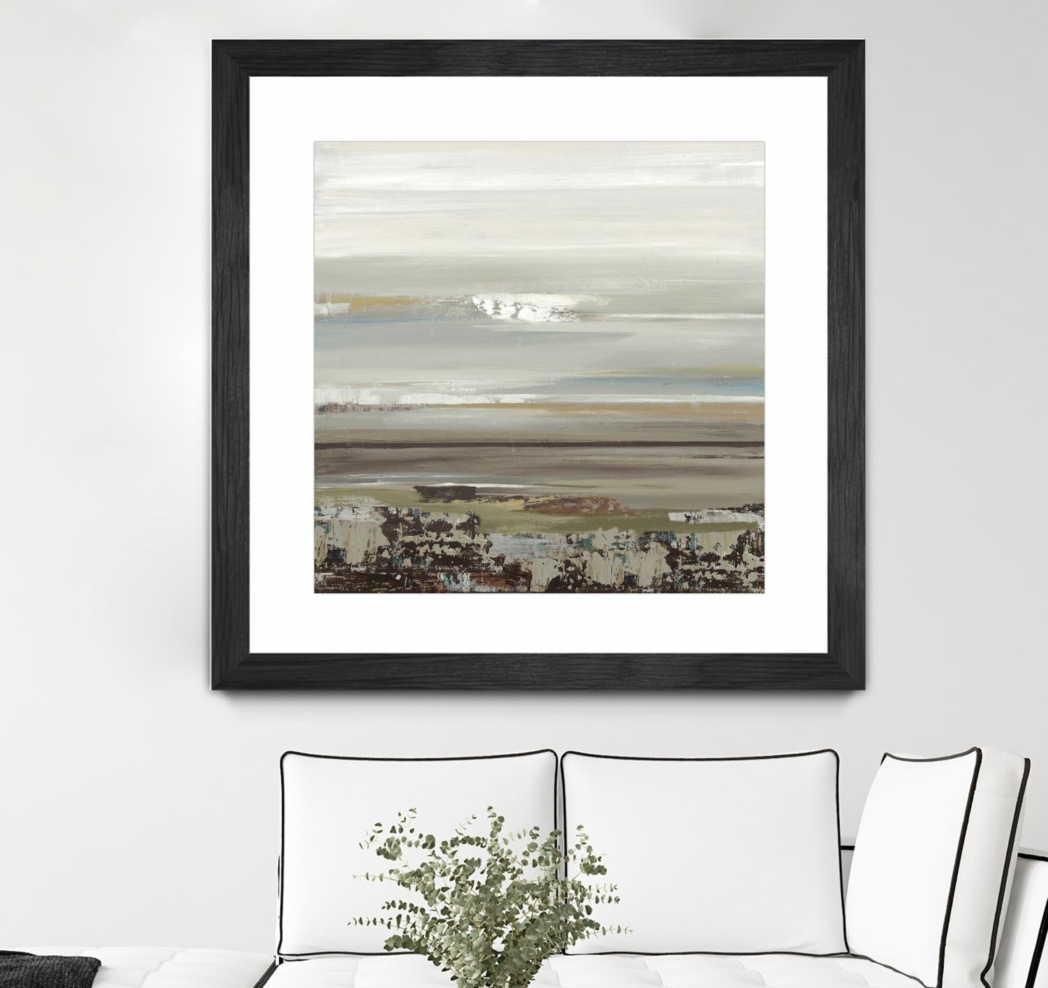 Abyss II by Valeria Mravyan on GIANT ART - blue abstract, landscape