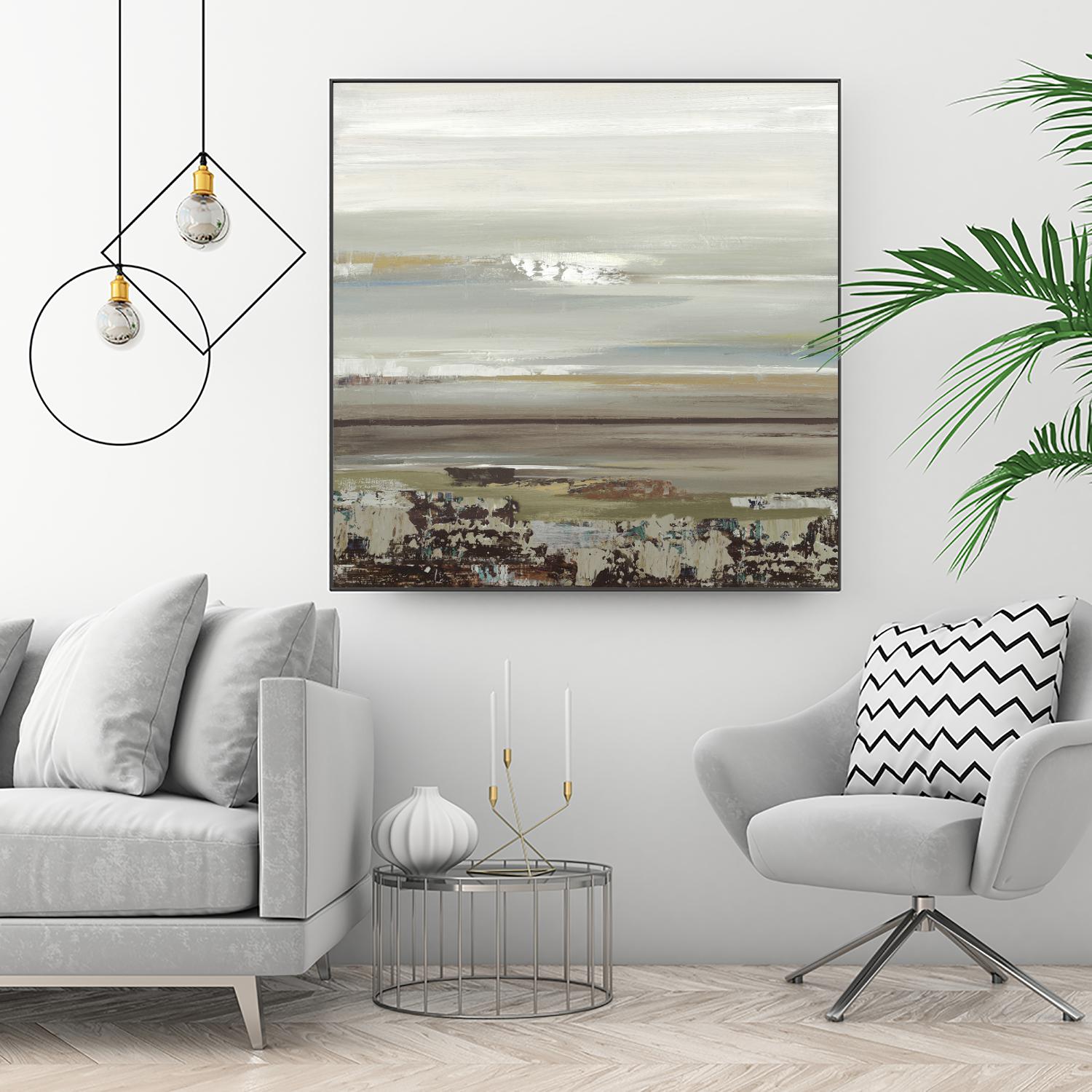 Abyss II by Valeria Mravyan on GIANT ART - blue abstract, landscape