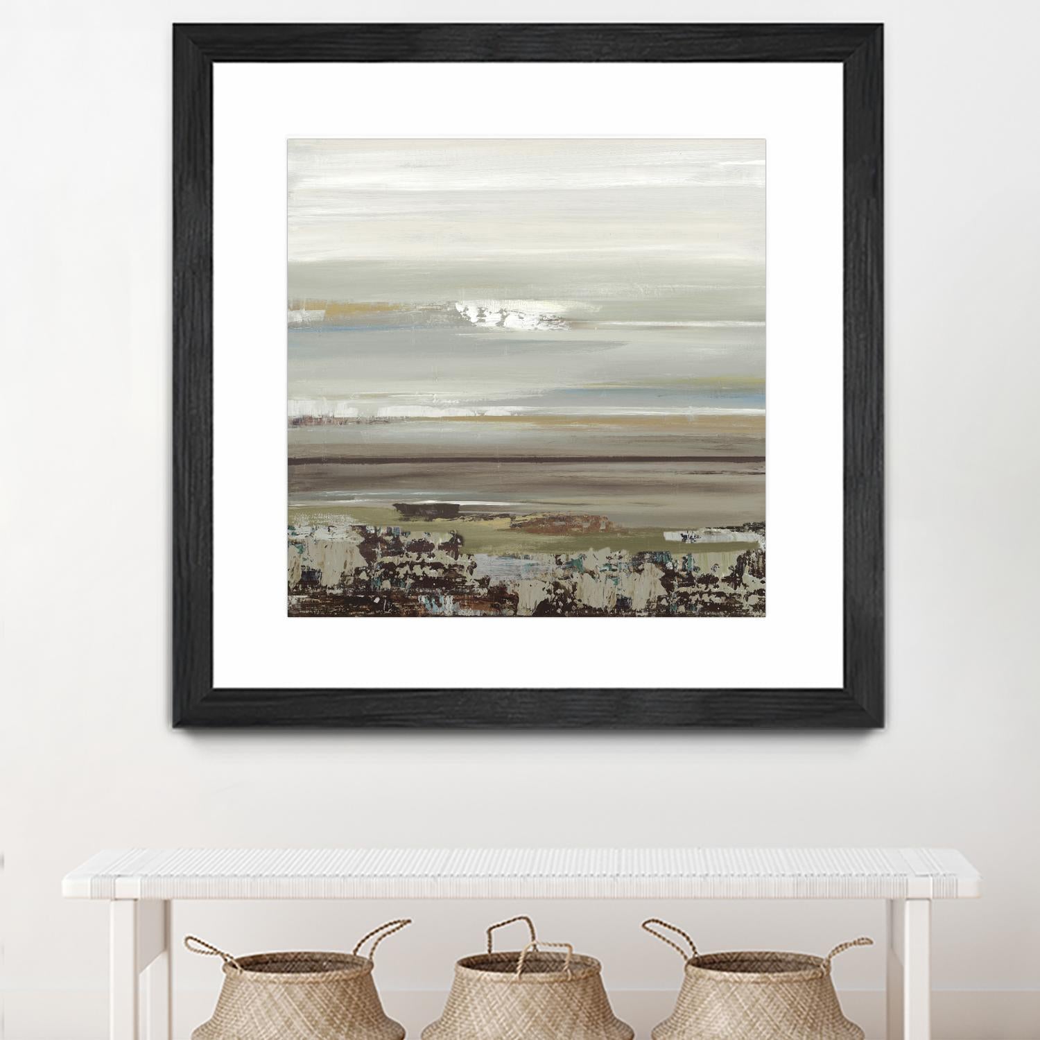 Abyss II by Valeria Mravyan on GIANT ART - blue abstract, landscape