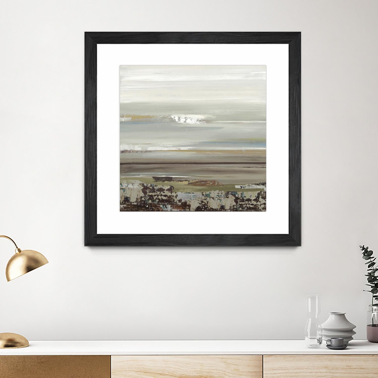 Abyss II by Valeria Mravyan on GIANT ART - blue abstract, landscape