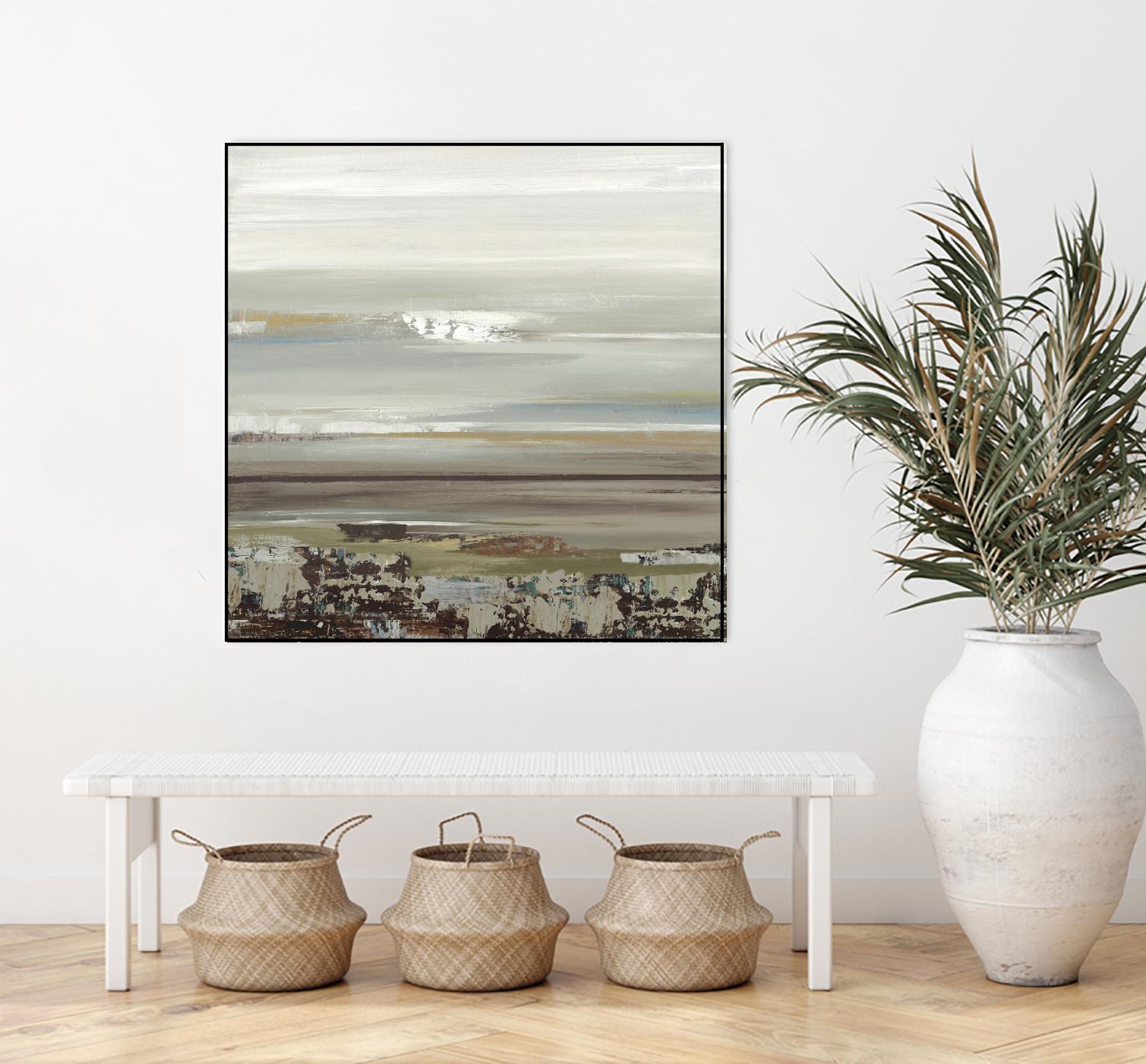 Abyss II by Valeria Mravyan on GIANT ART - blue abstract, landscape