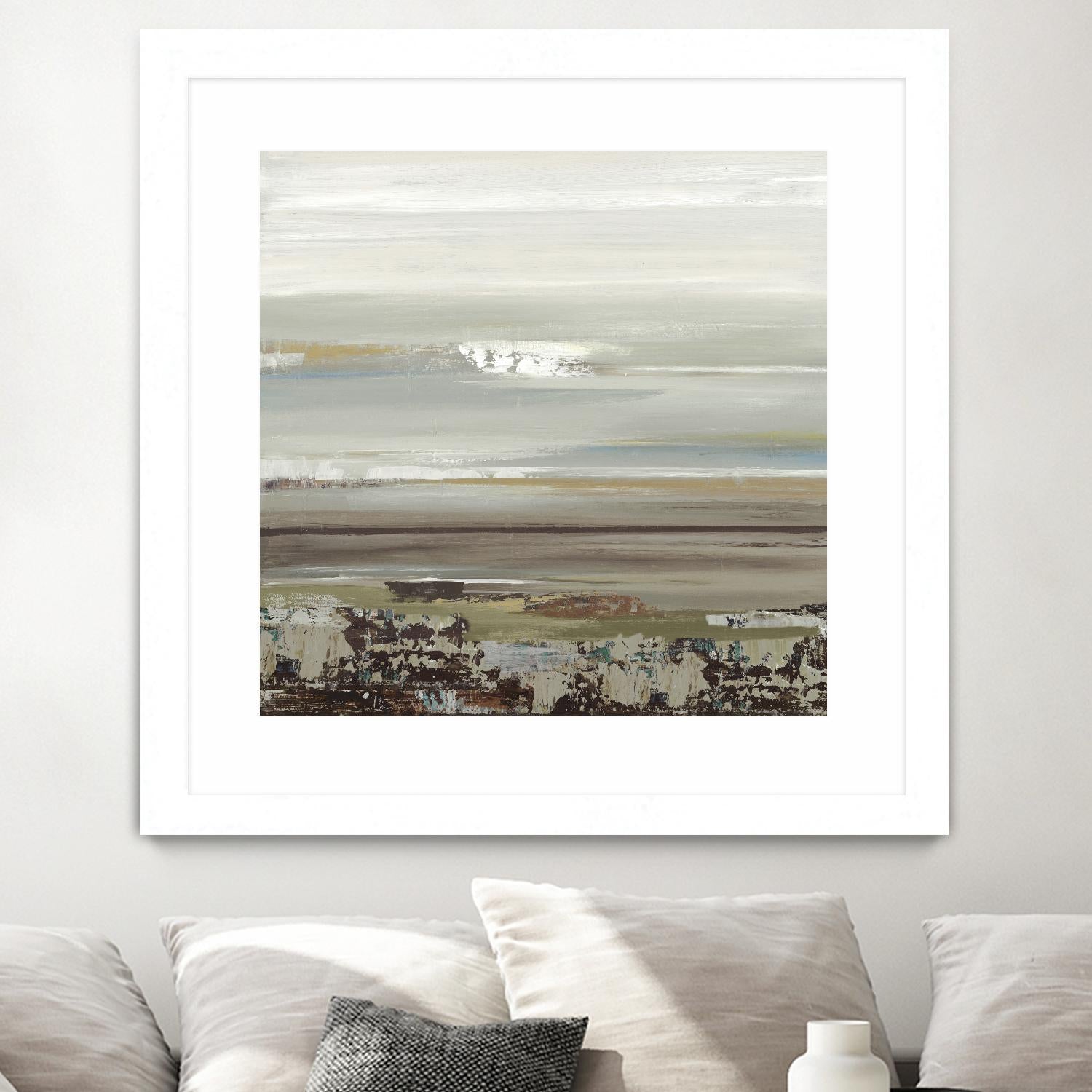 Abyss II by Valeria Mravyan on GIANT ART - blue abstract, landscape