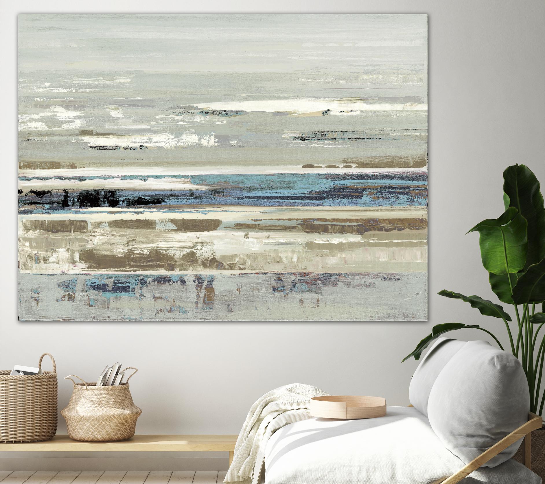 Eternal Horizon I by Valeria Mravyan on GIANT ART - beige abstract