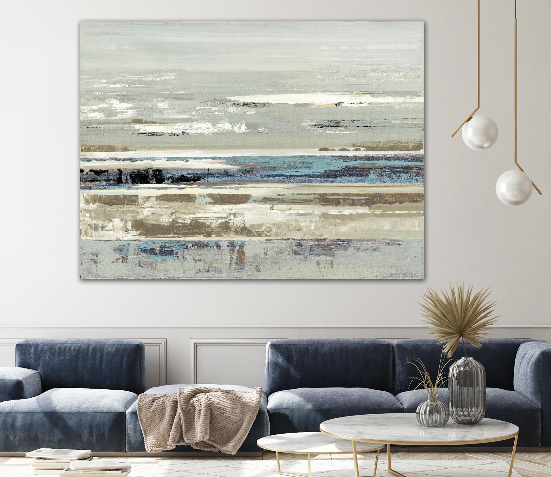 Eternal Horizon I by Valeria Mravyan on GIANT ART - beige abstract