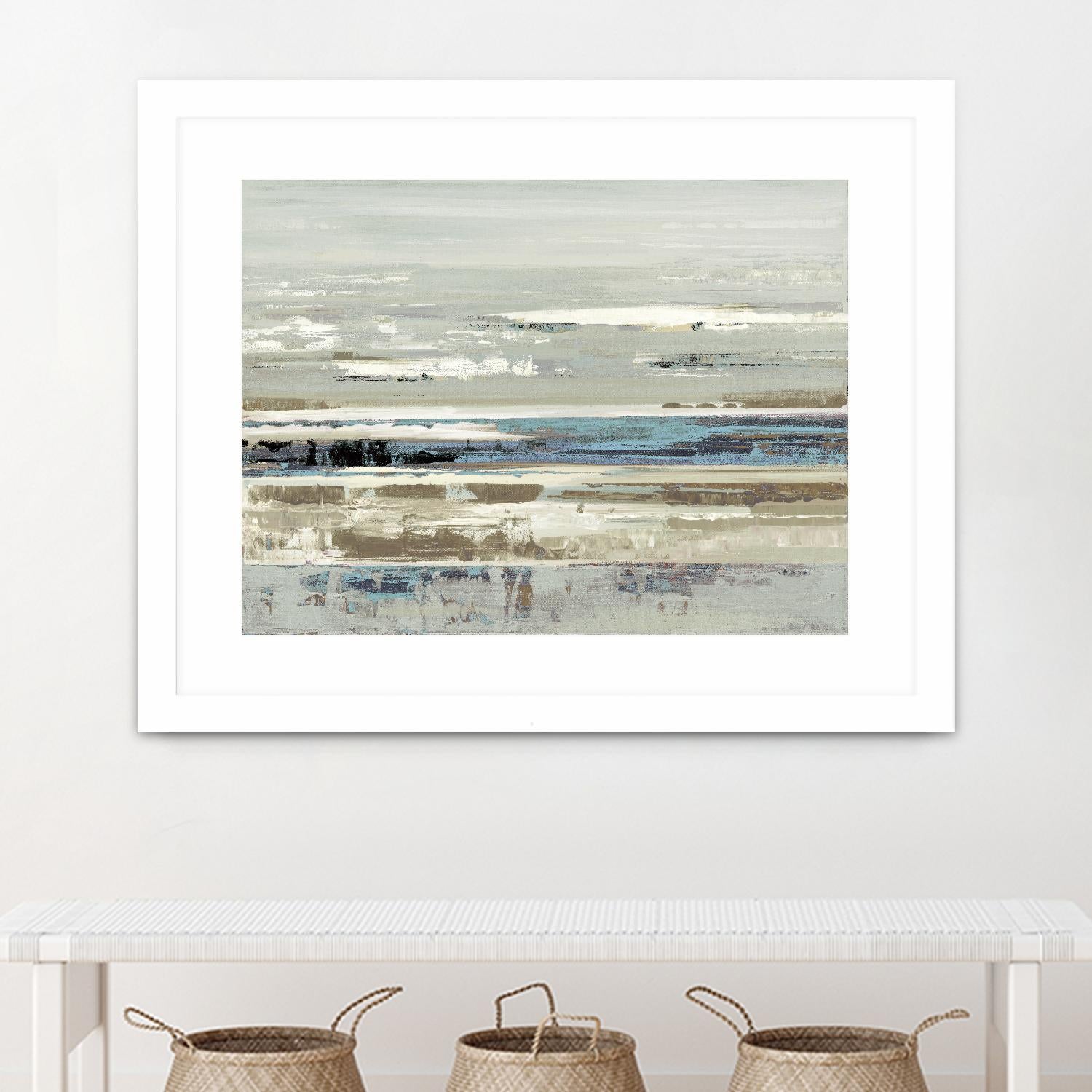 Eternal Horizon I by Valeria Mravyan on GIANT ART - beige abstract