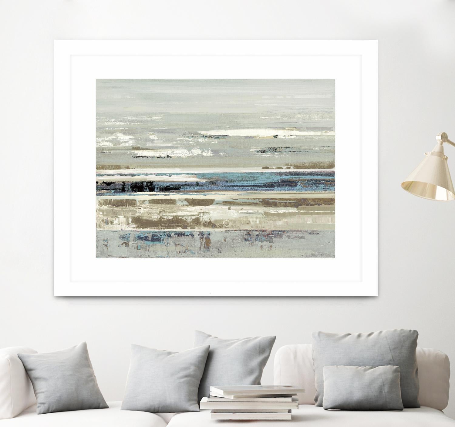 Eternal Horizon I by Valeria Mravyan on GIANT ART - beige abstract