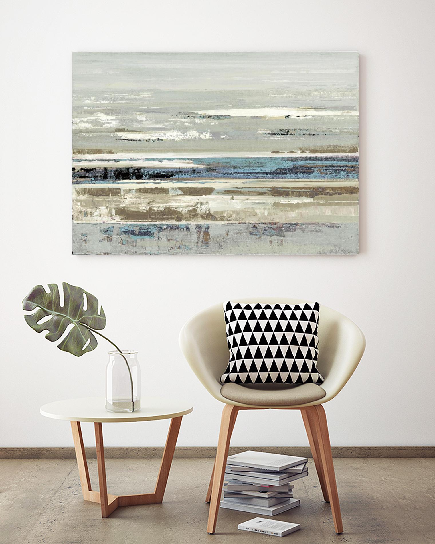 Eternal Horizon I by Valeria Mravyan on GIANT ART - beige abstract