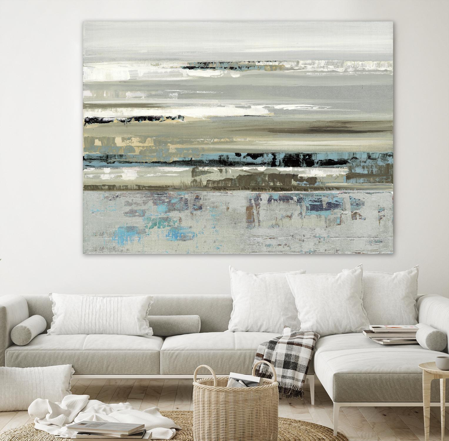 Eternal Horizon II by Valeria Mravyan on GIANT ART - beige abstract