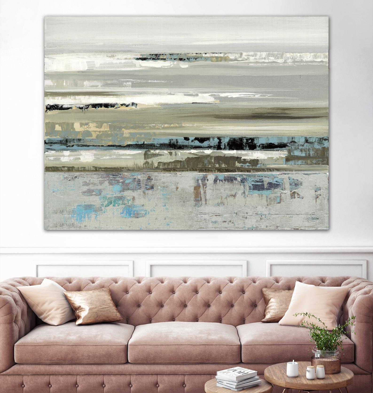 Eternal Horizon II by Valeria Mravyan on GIANT ART - beige abstract