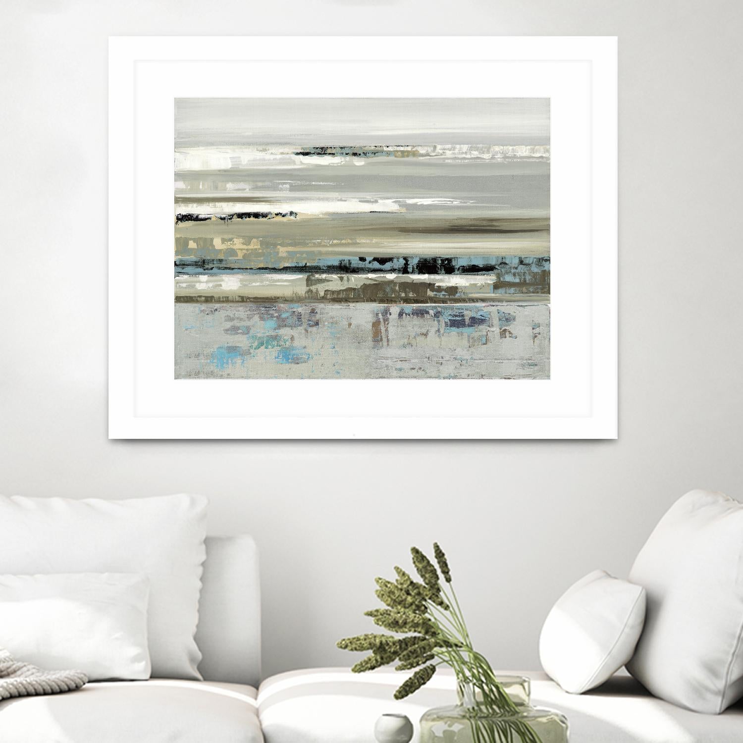 Eternal Horizon II by Valeria Mravyan on GIANT ART - beige abstract