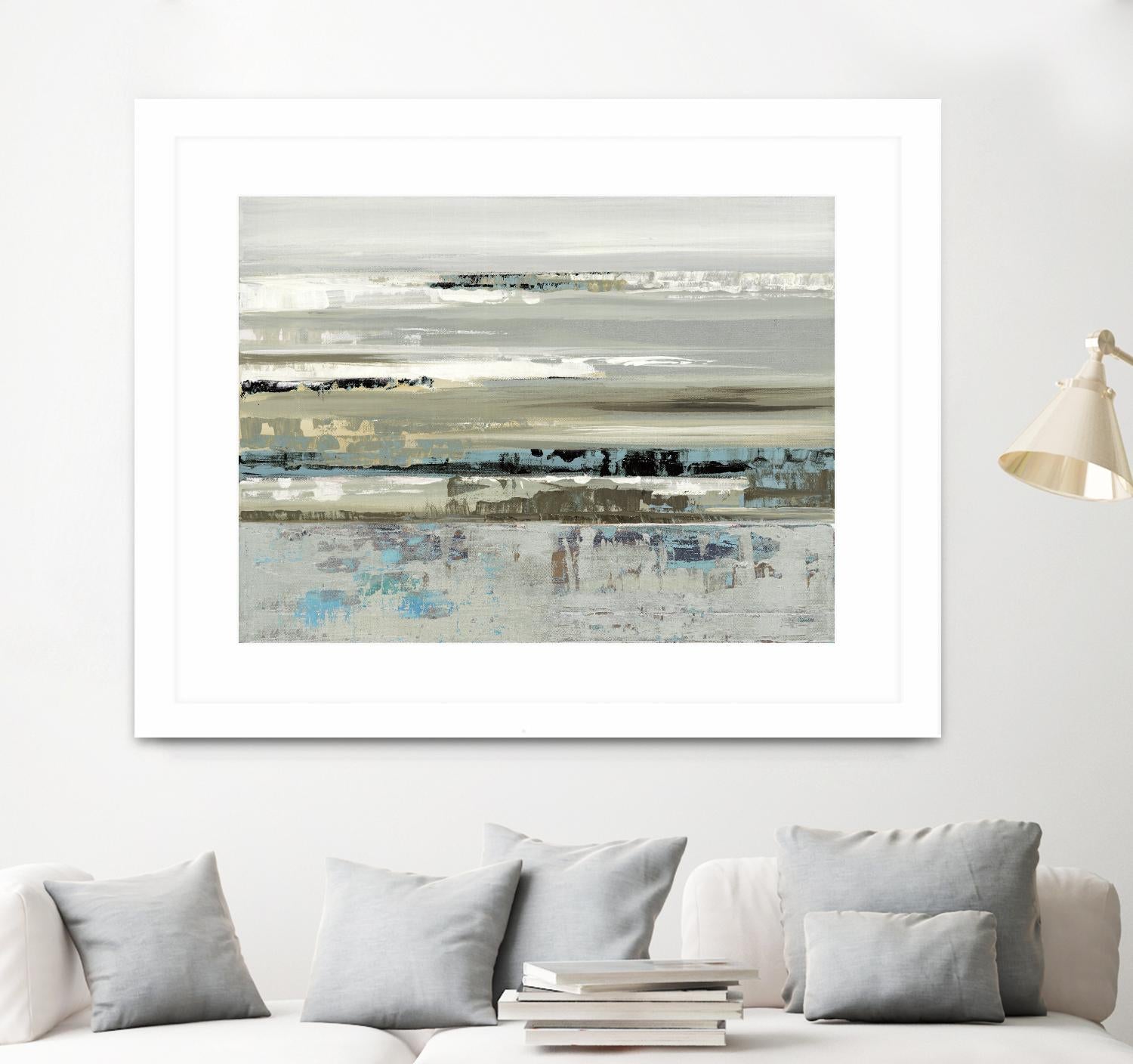 Eternal Horizon II by Valeria Mravyan on GIANT ART - beige abstract