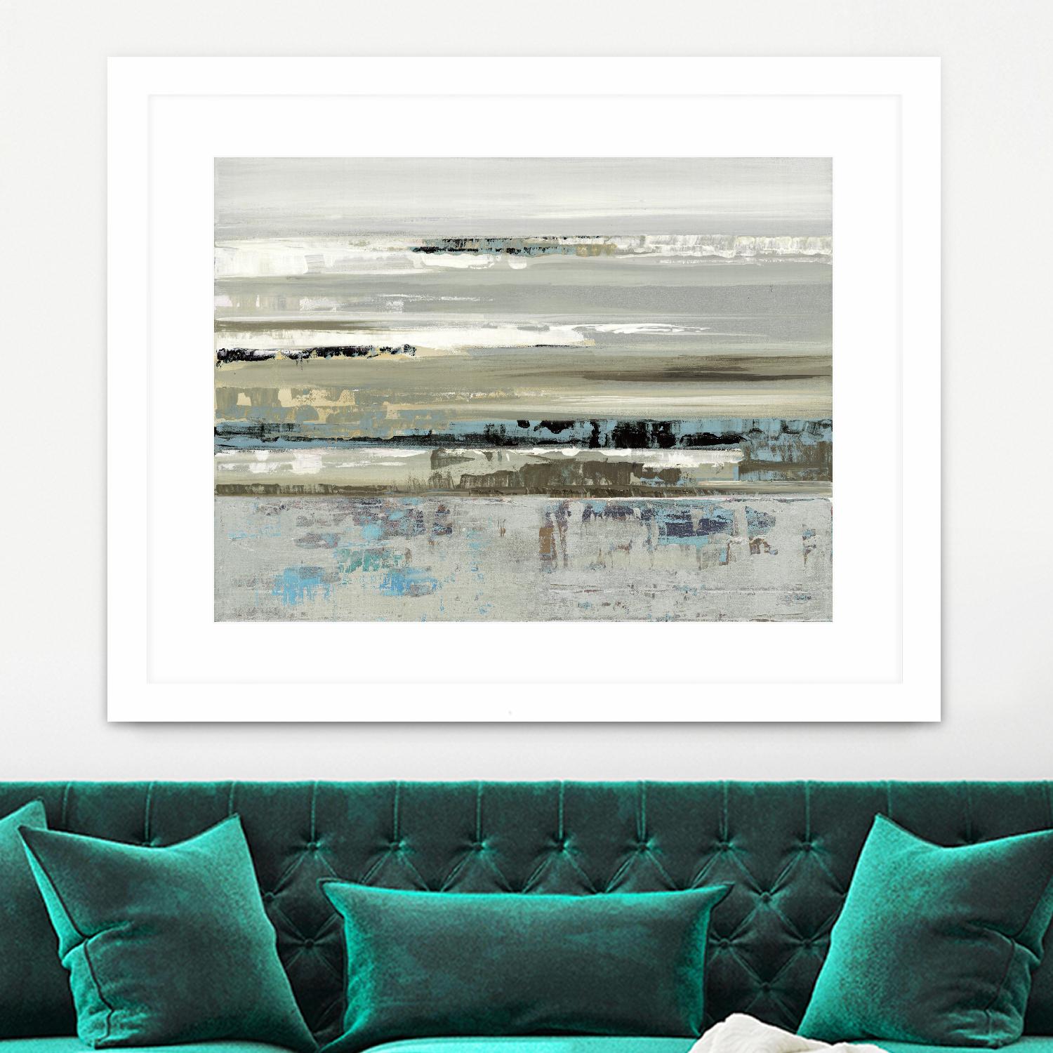 Eternal Horizon II by Valeria Mravyan on GIANT ART - beige abstract