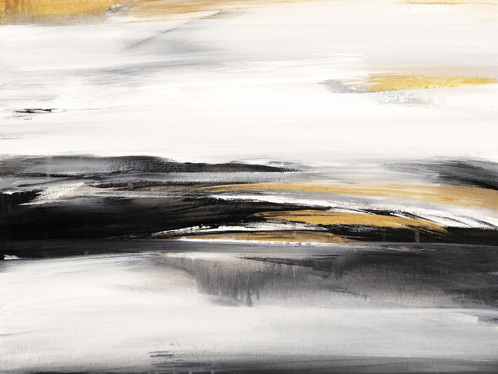 Gold Rush I by Valeria Mravyan on GIANT ART - black abstract
