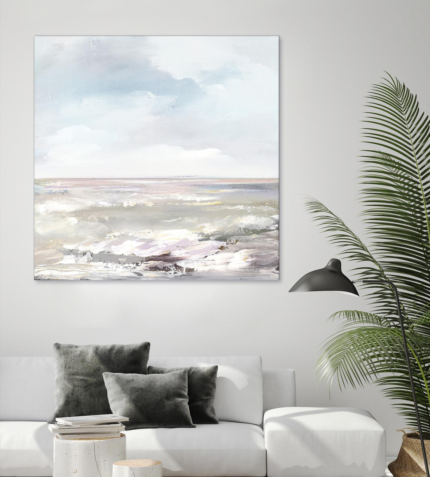 Beneath the Sky I by Valeria Mravyan on GIANT ART - pink abstract