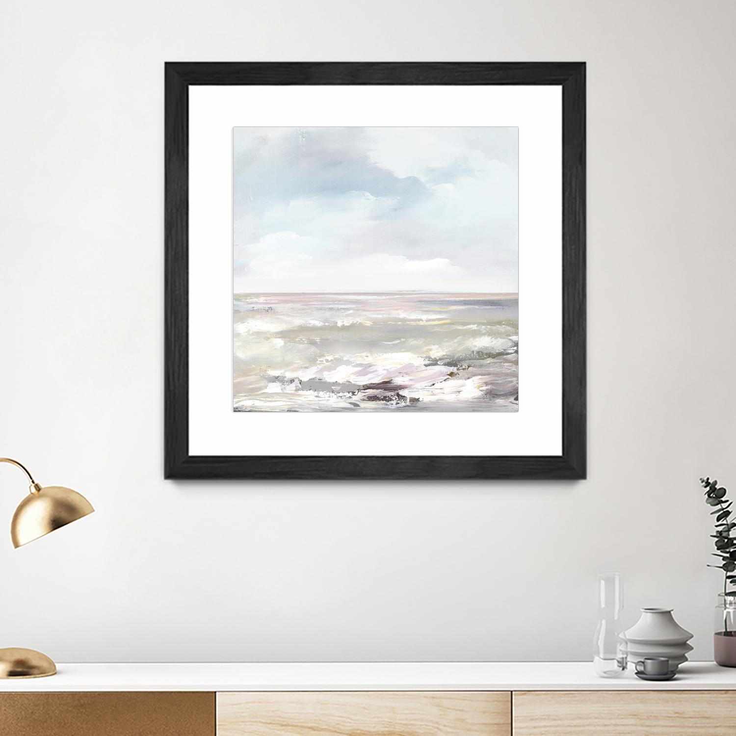 Beneath the Sky I by Valeria Mravyan on GIANT ART - pink abstract