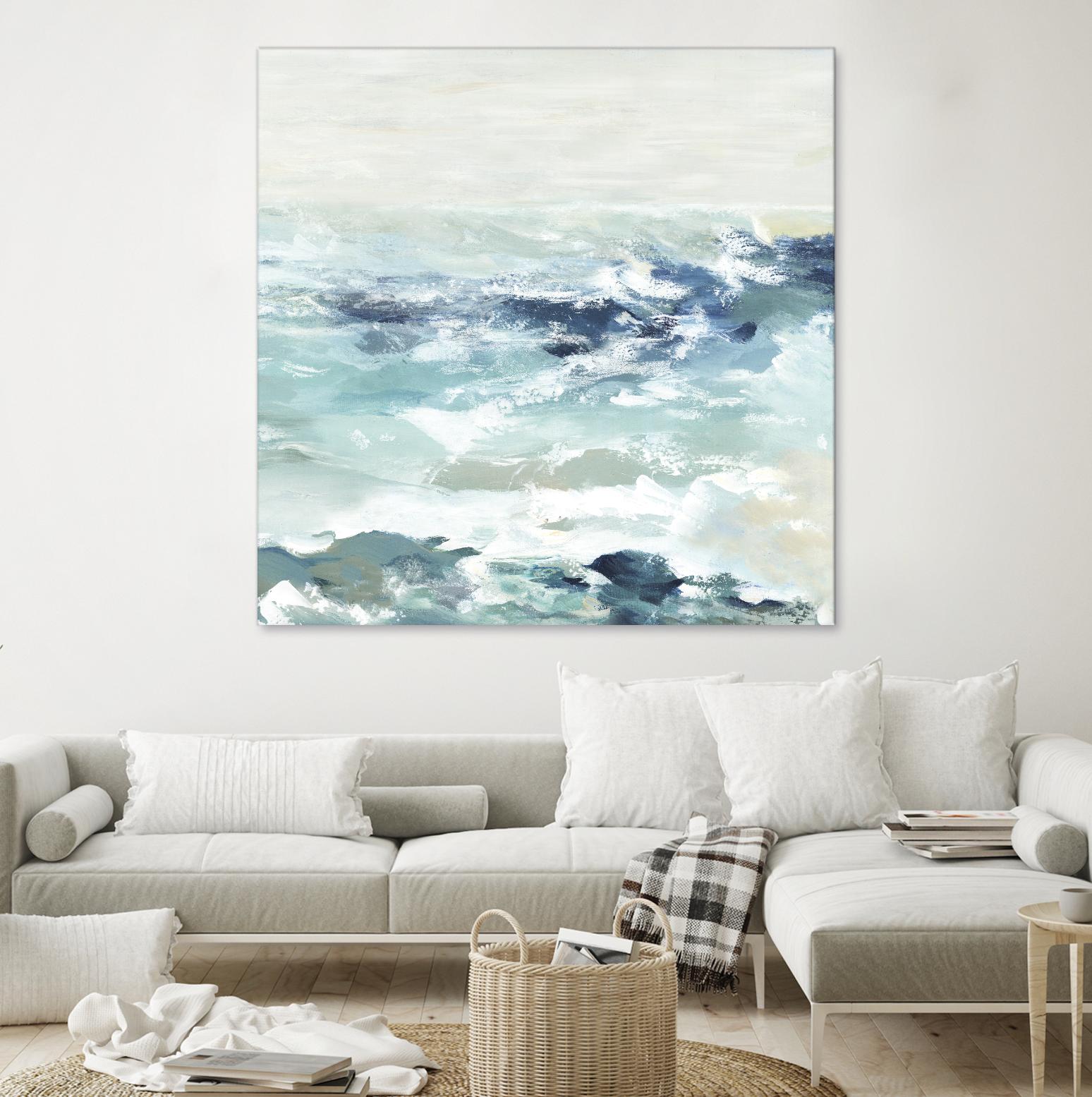 Beneath the Sky II by Valeria Mravyan on GIANT ART - white abstract