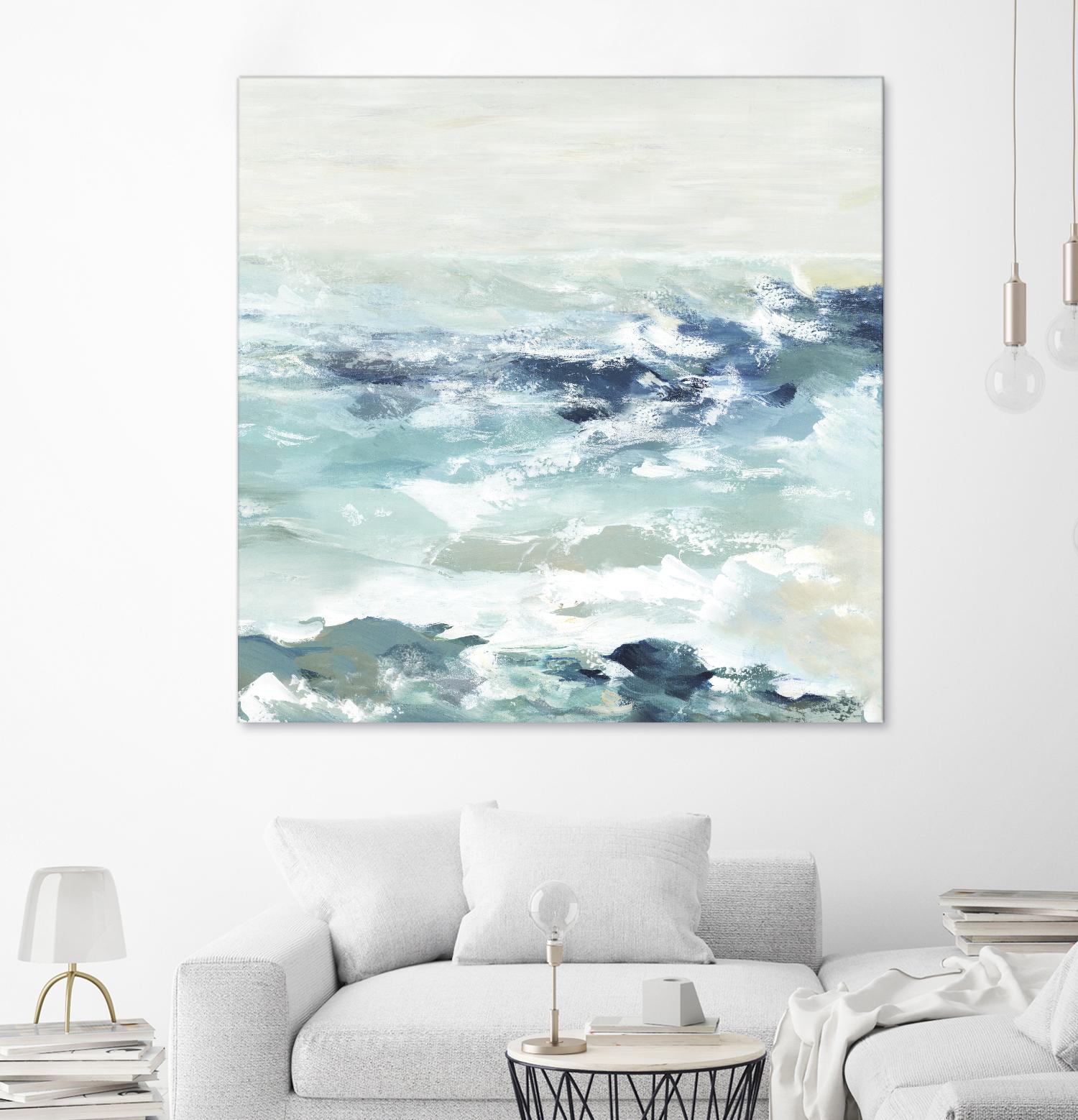 Beneath the Sky II by Valeria Mravyan on GIANT ART - white abstract