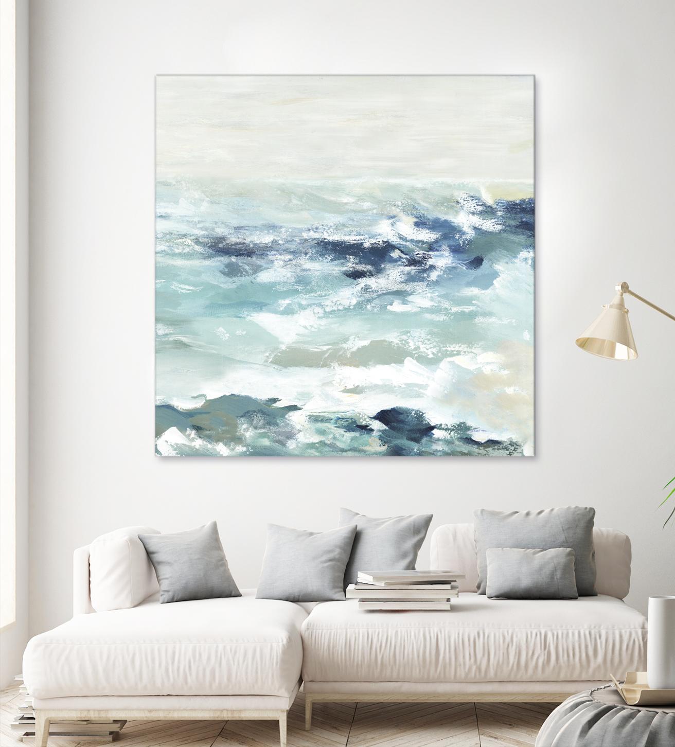 Beneath the Sky II by Valeria Mravyan on GIANT ART - white abstract