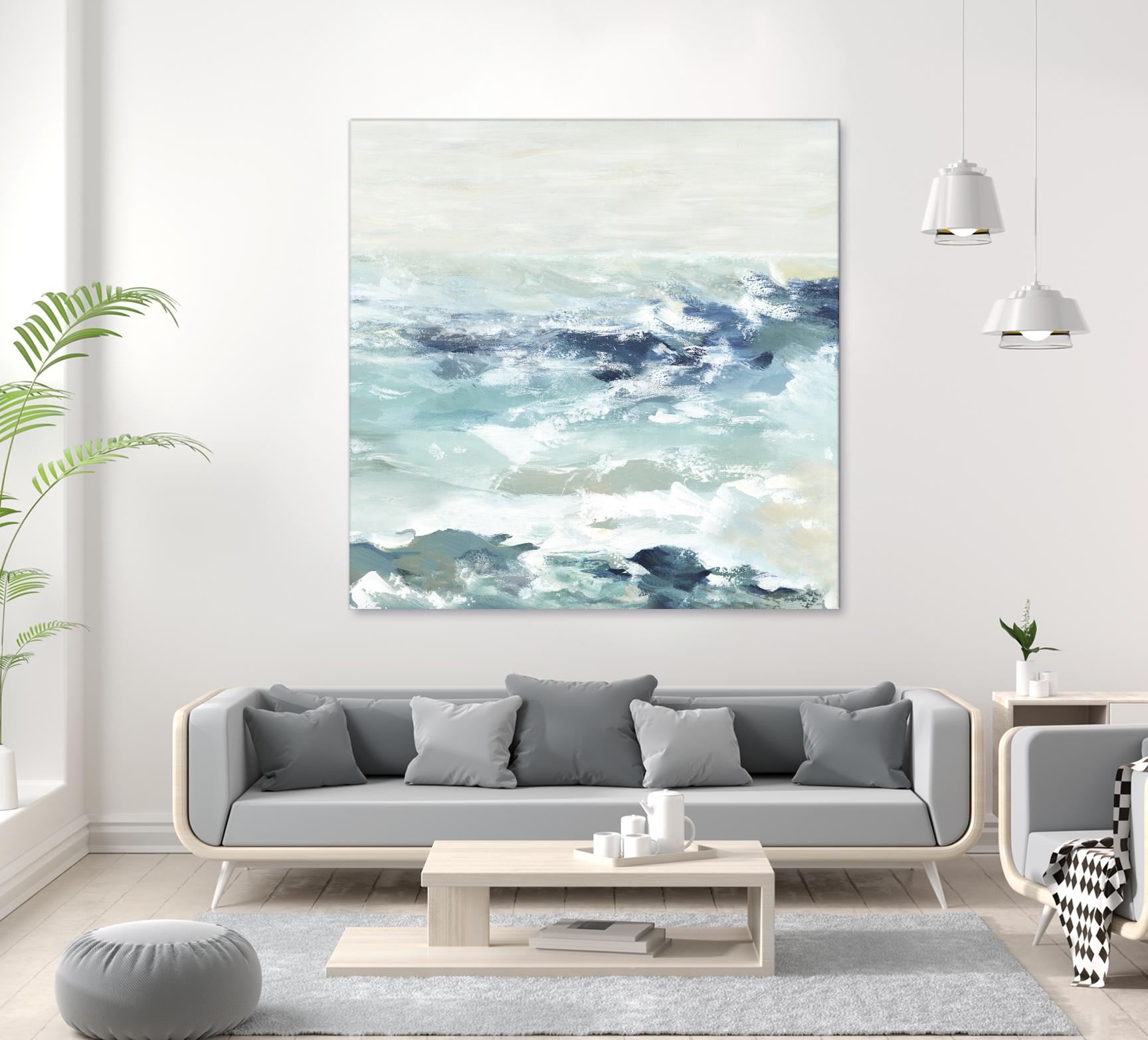 Beneath the Sky II by Valeria Mravyan on GIANT ART - white abstract