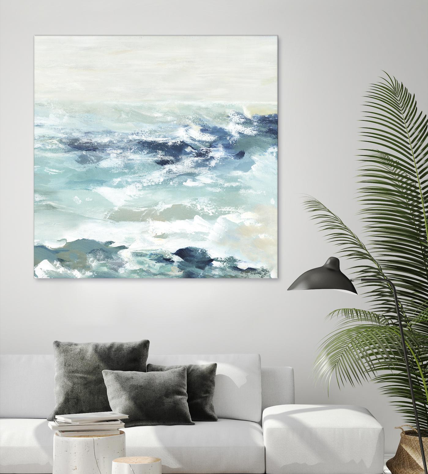 Beneath the Sky II by Valeria Mravyan on GIANT ART - white abstract