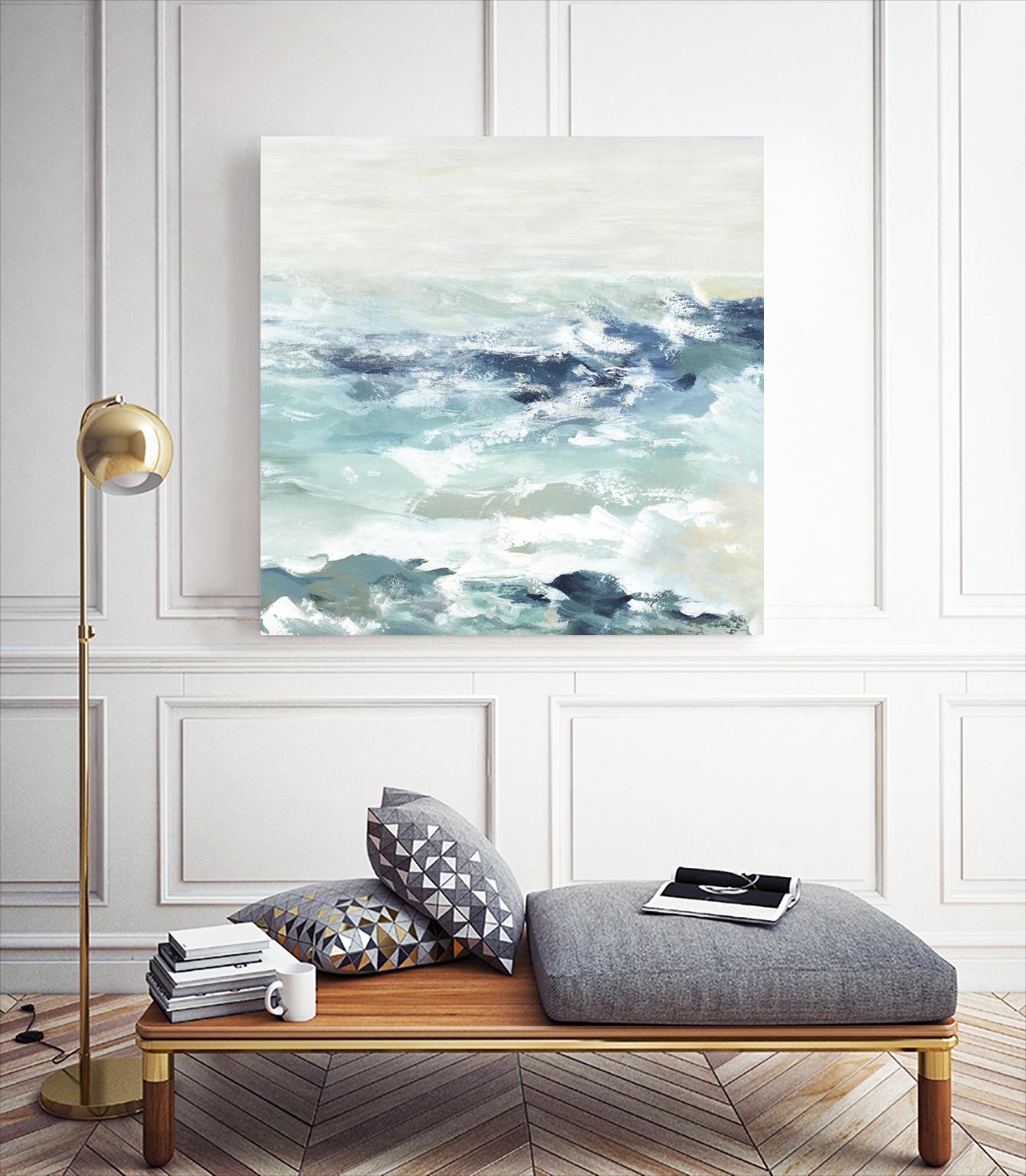 Beneath the Sky II by Valeria Mravyan on GIANT ART - white abstract