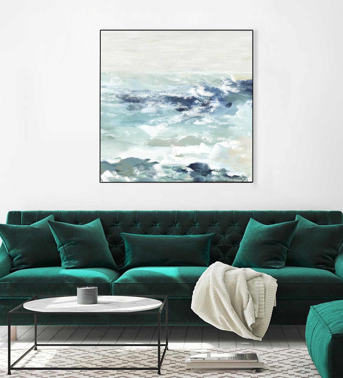 Beneath the Sky II by Valeria Mravyan on GIANT ART - white abstract